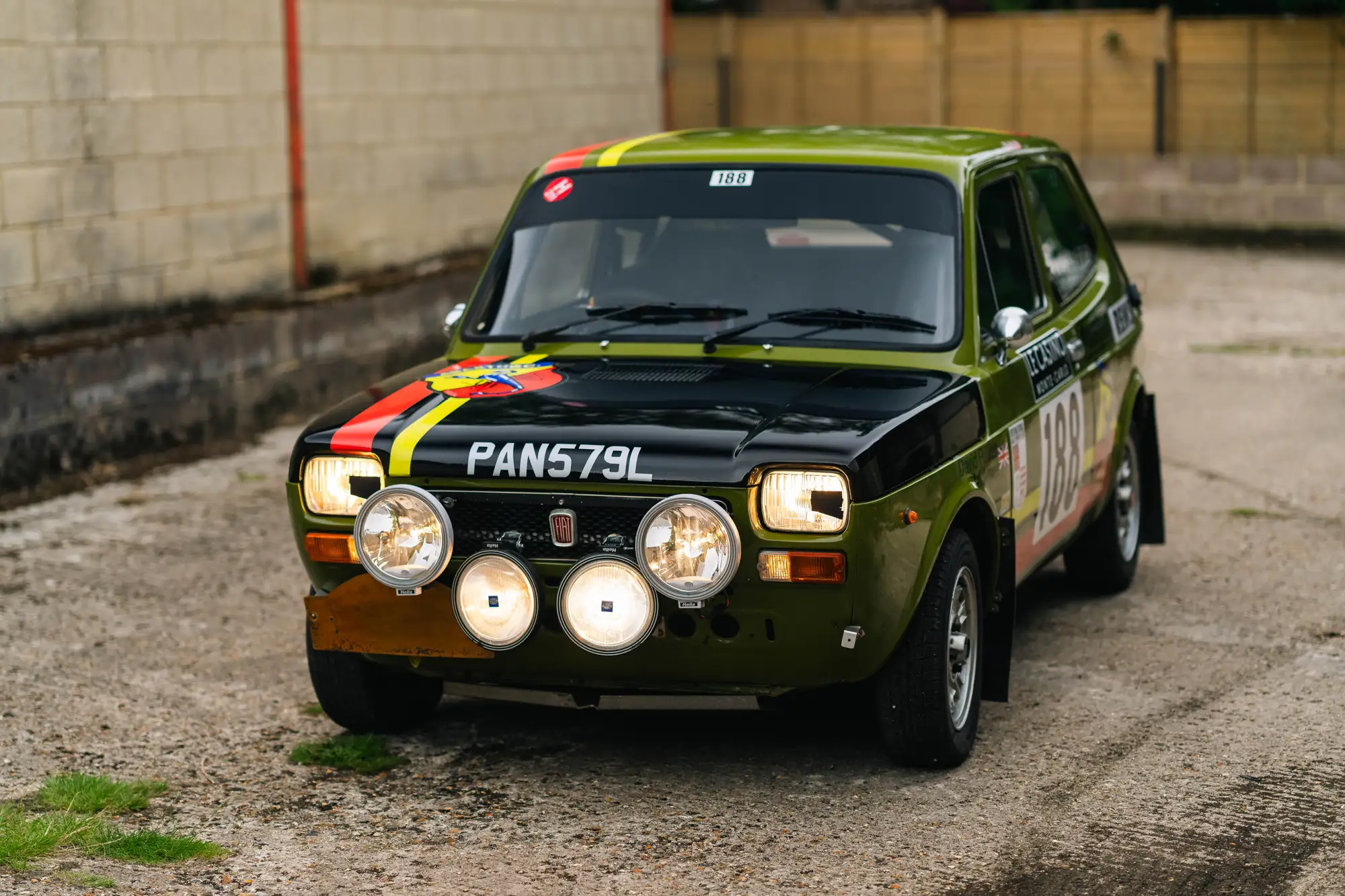 1973 Fiat Abarth 127 FIA-Approved Rally Car-For Sale
