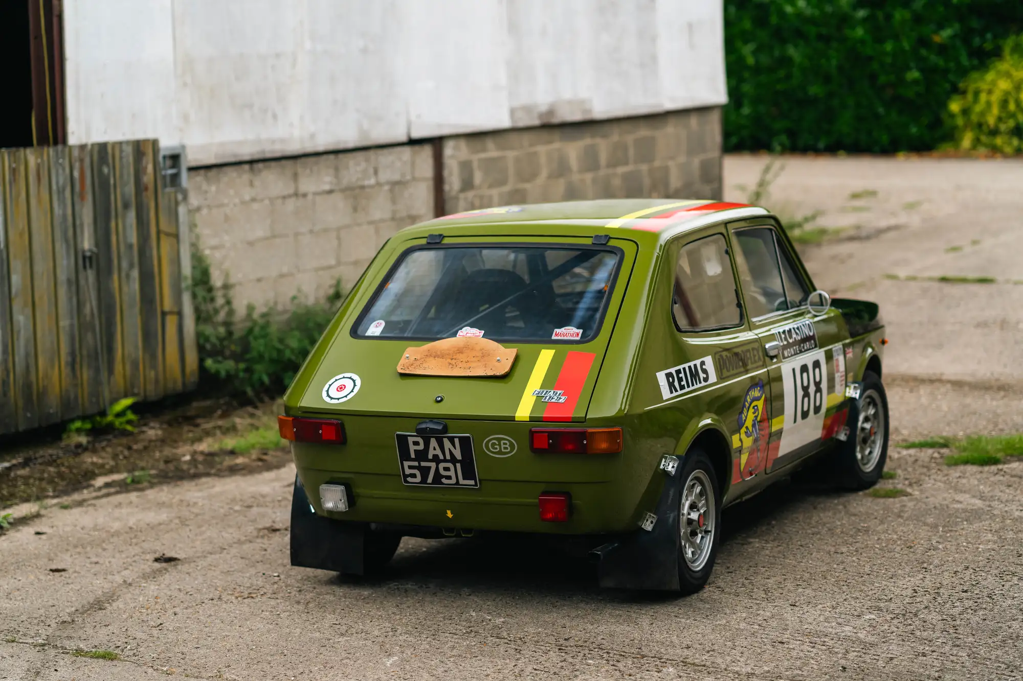 1973 Fiat Abarth 127 FIA-Approved Rally Car-For Sale