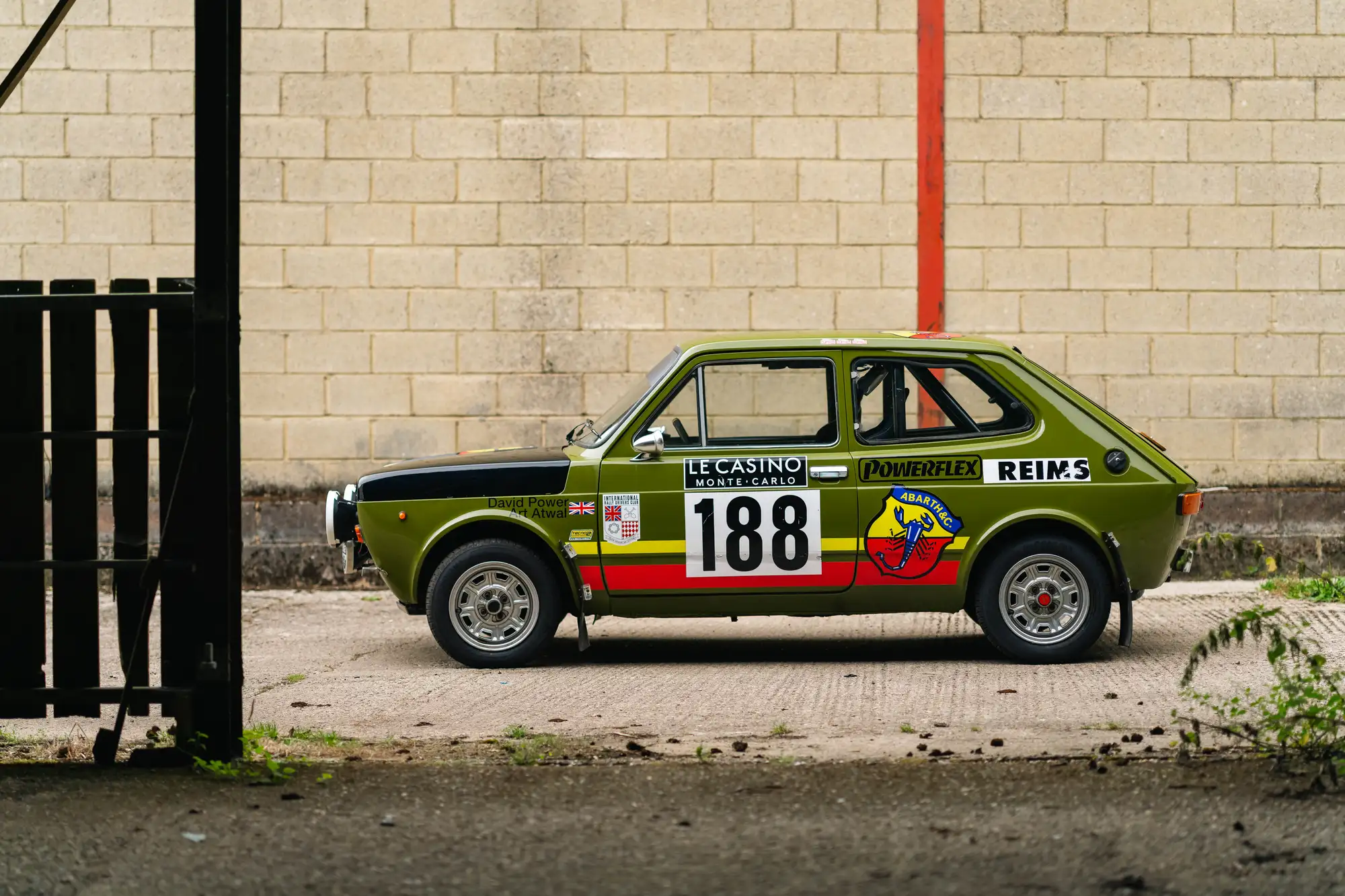 1973 Fiat Abarth 127 FIA-Approved Rally Car-For Sale
