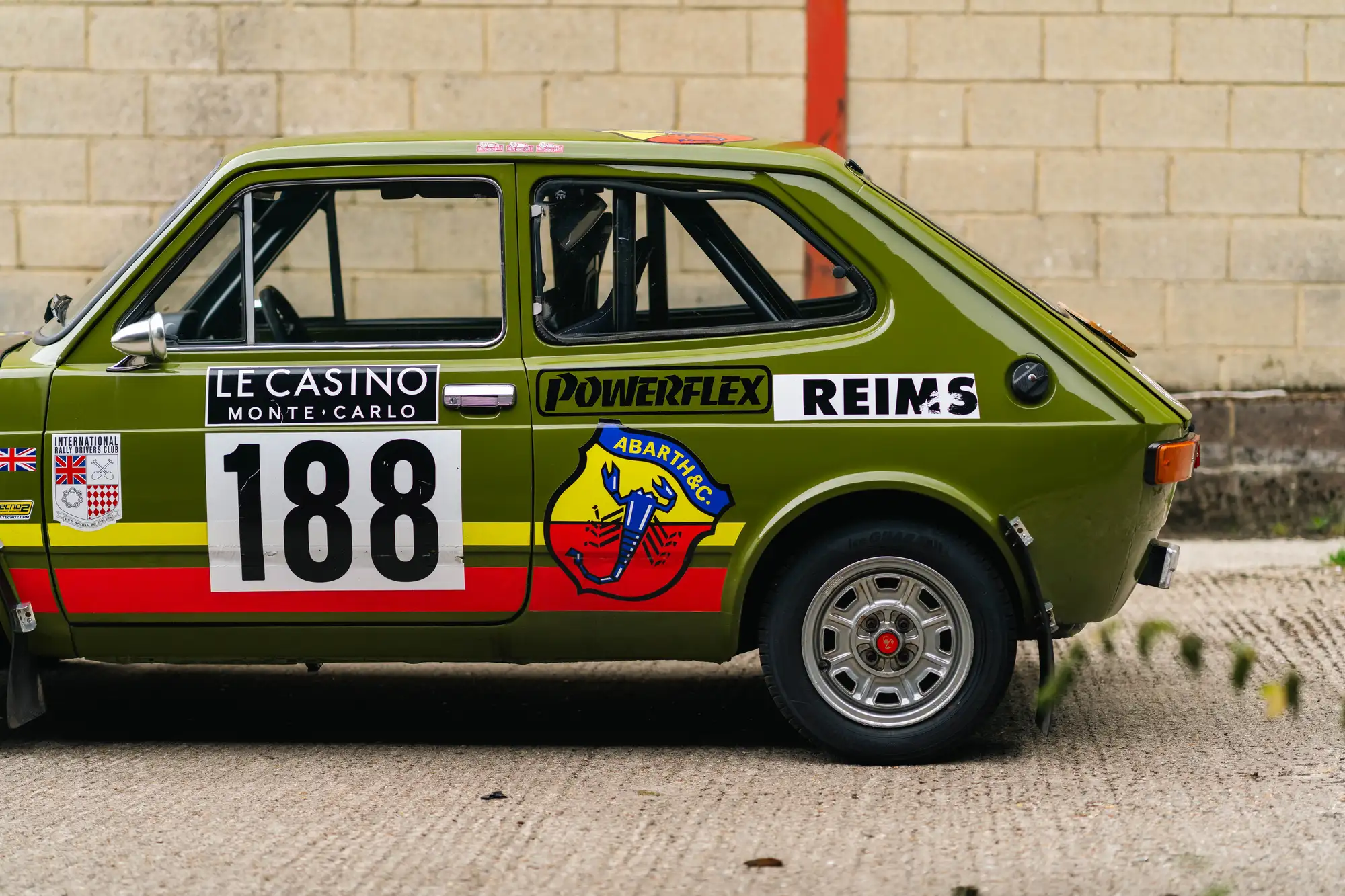 1973 Fiat Abarth 127 FIA-Approved Rally Car-For Sale