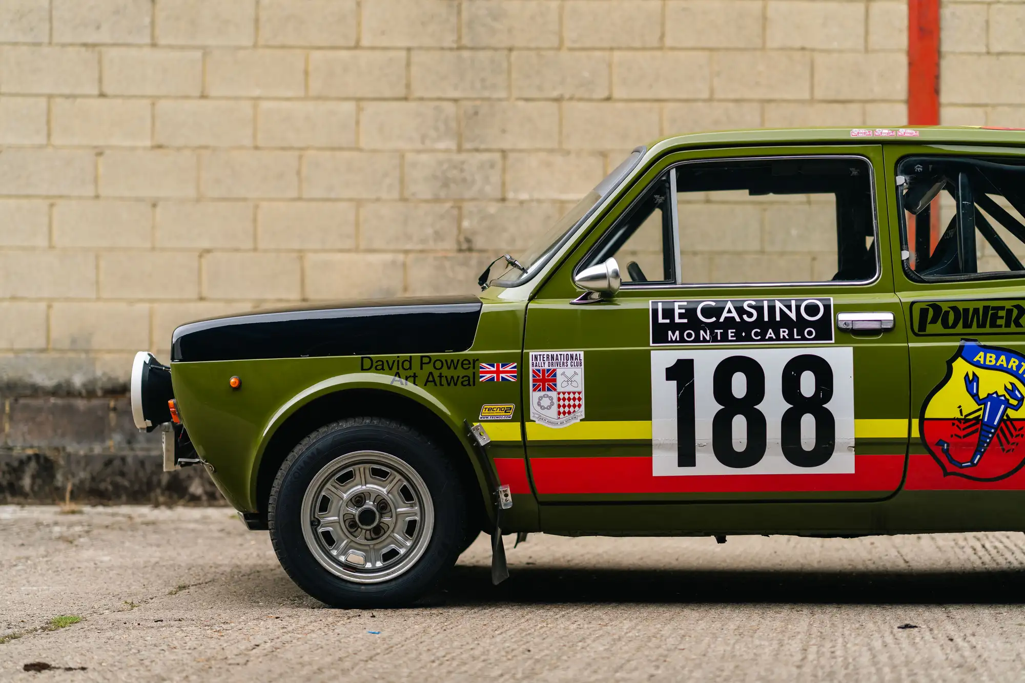 1973 Fiat Abarth 127 FIA-Approved Rally Car-For Sale