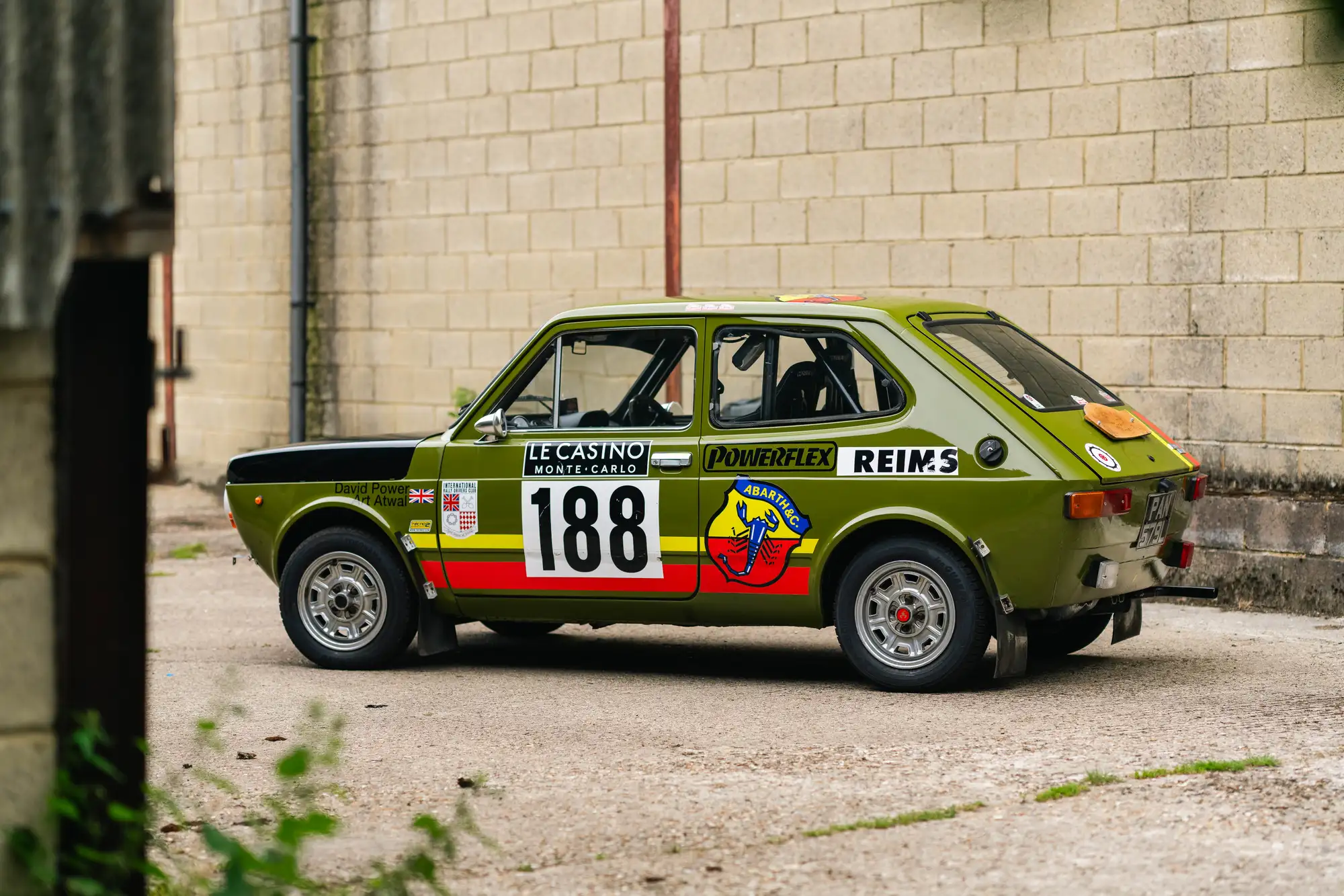1973 Fiat Abarth 127 FIA-Approved Rally Car-For Sale
