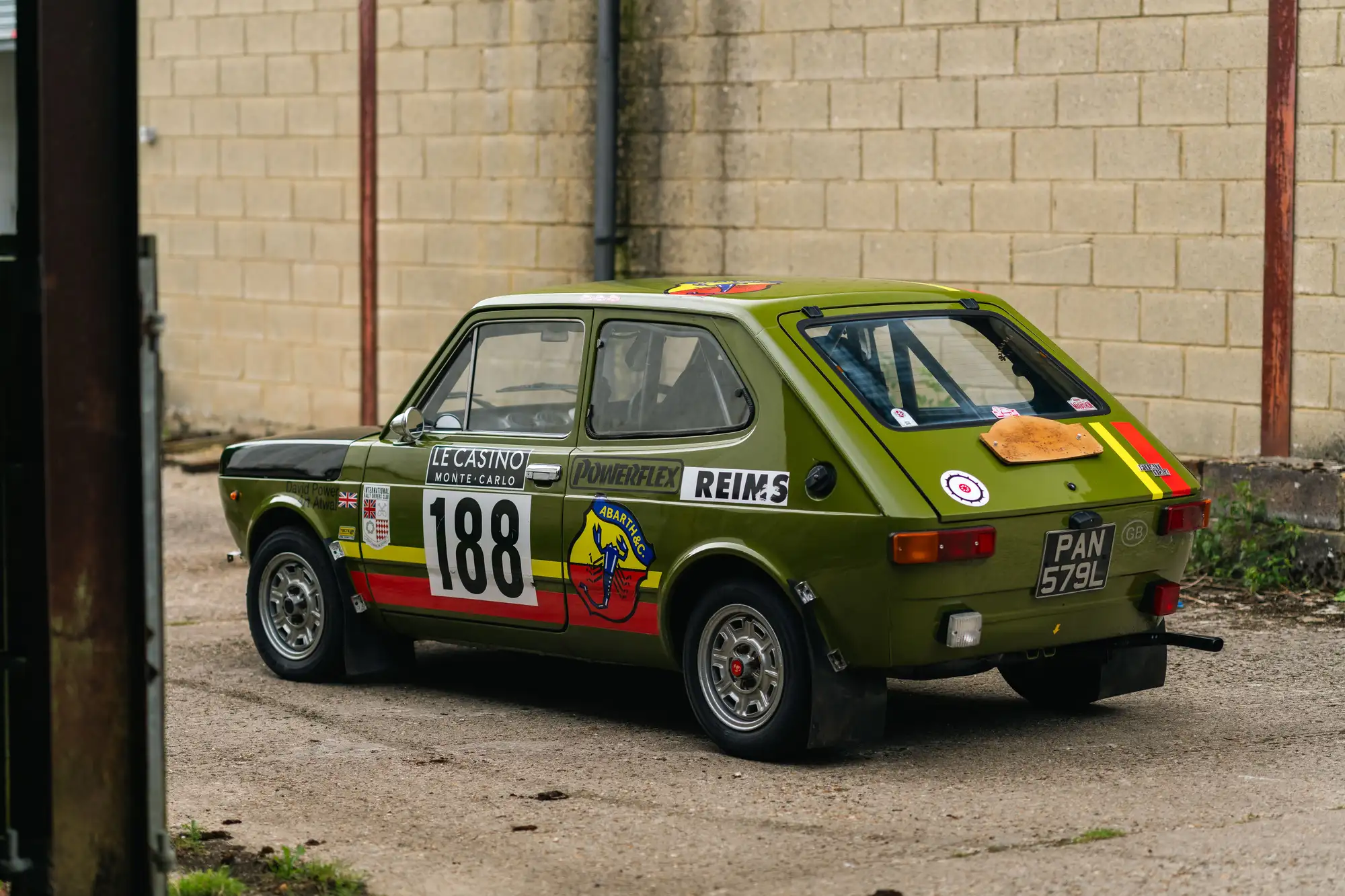 1973 Fiat Abarth 127 FIA-Approved Rally Car-For Sale