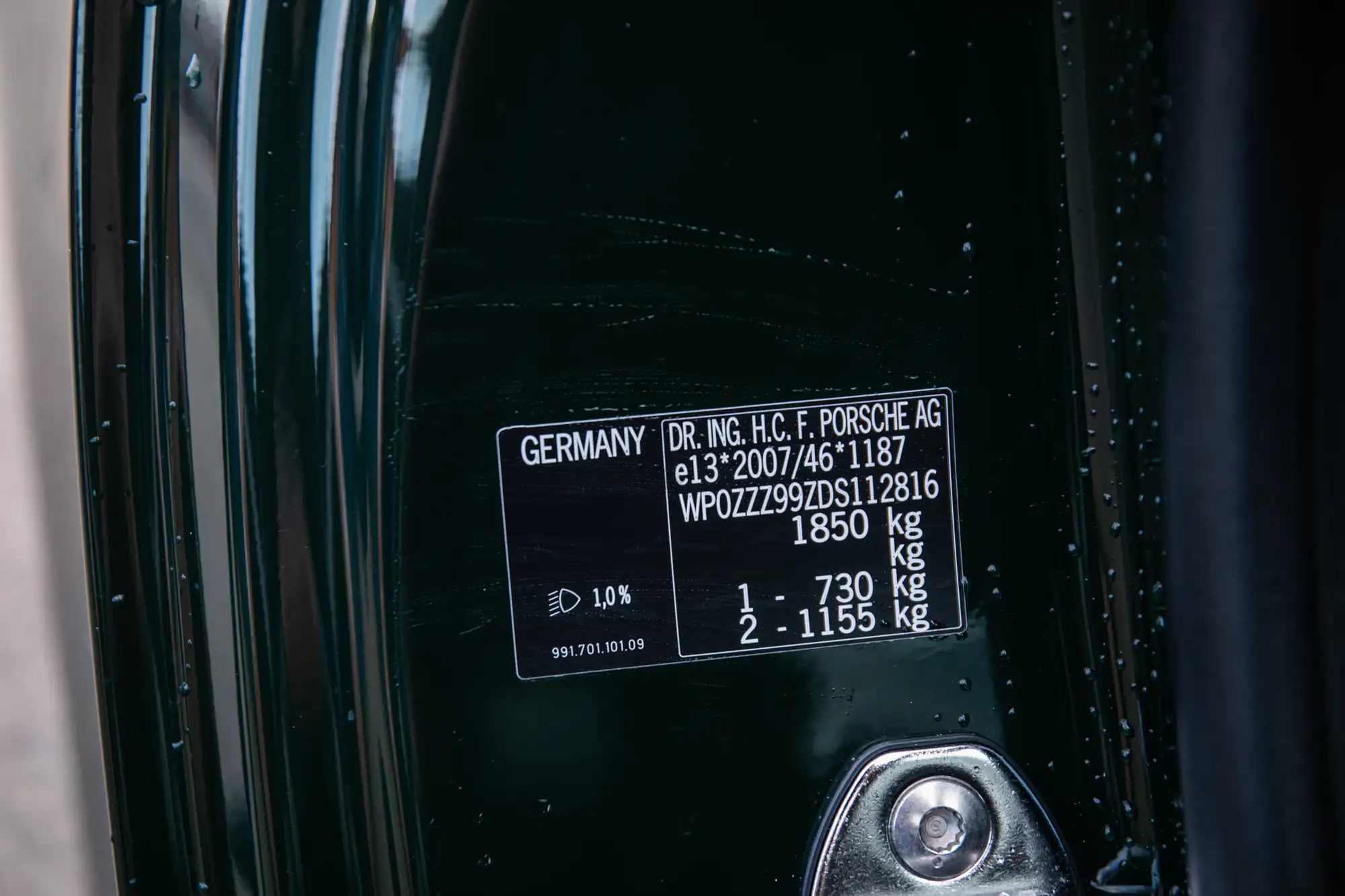 2013 Porsche 911 (991) Club Coupé-Sold