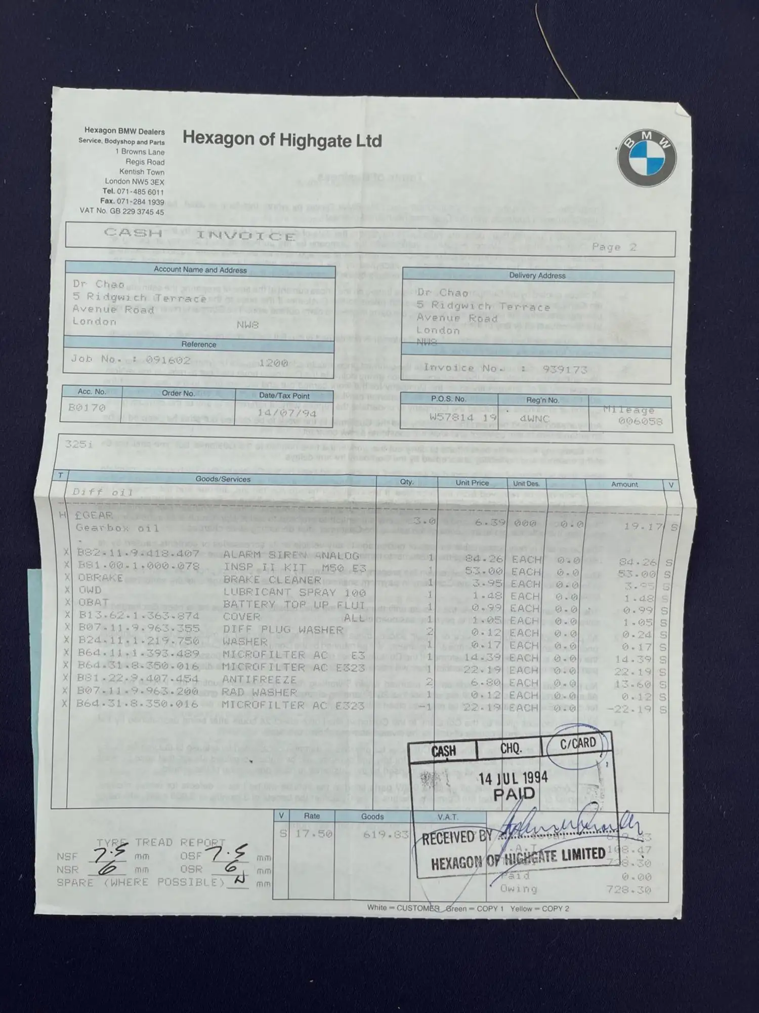1991 BMW 325i-For Sale