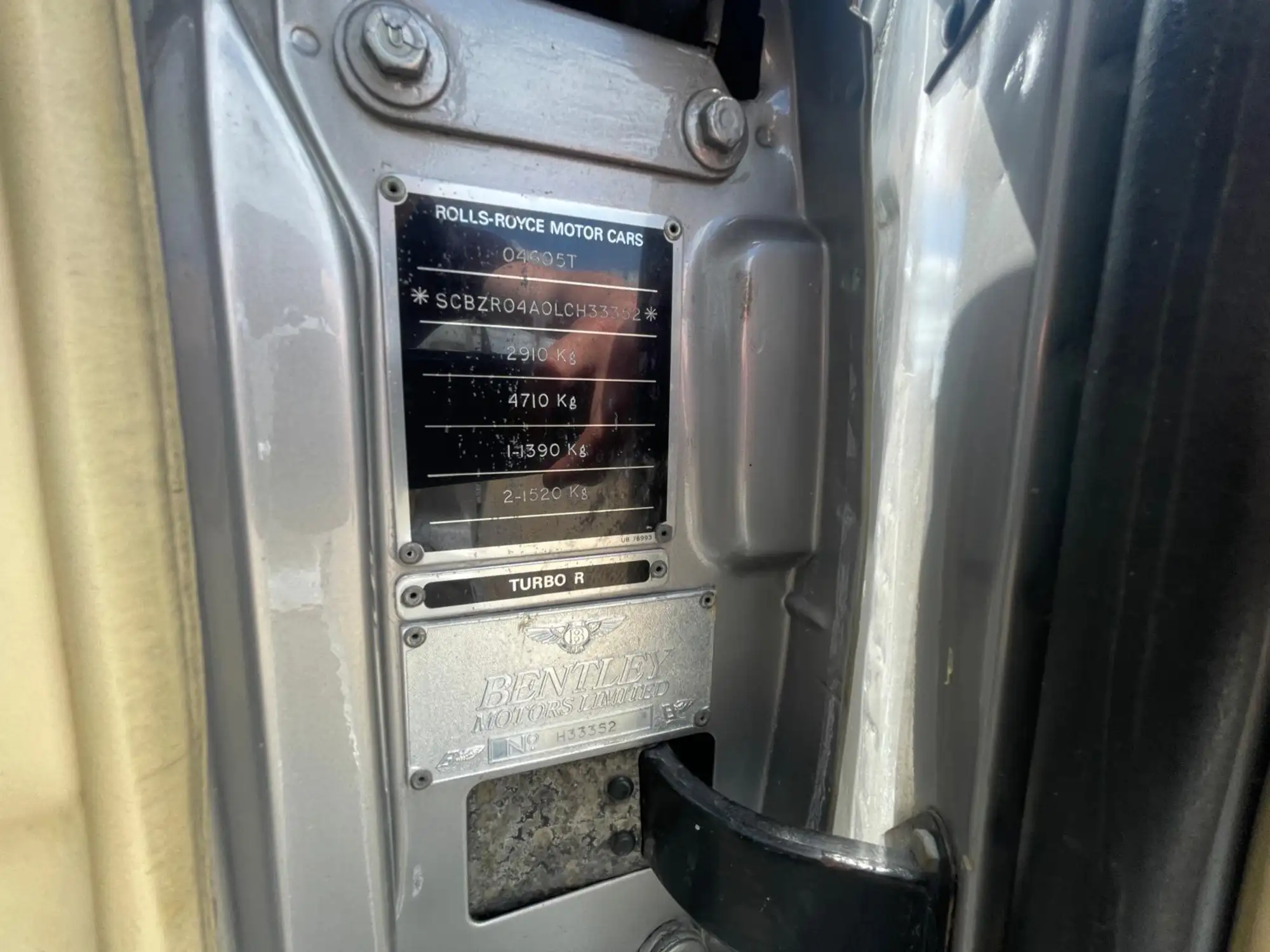 1991 Bentley Turbo R - Red Label-For Sale