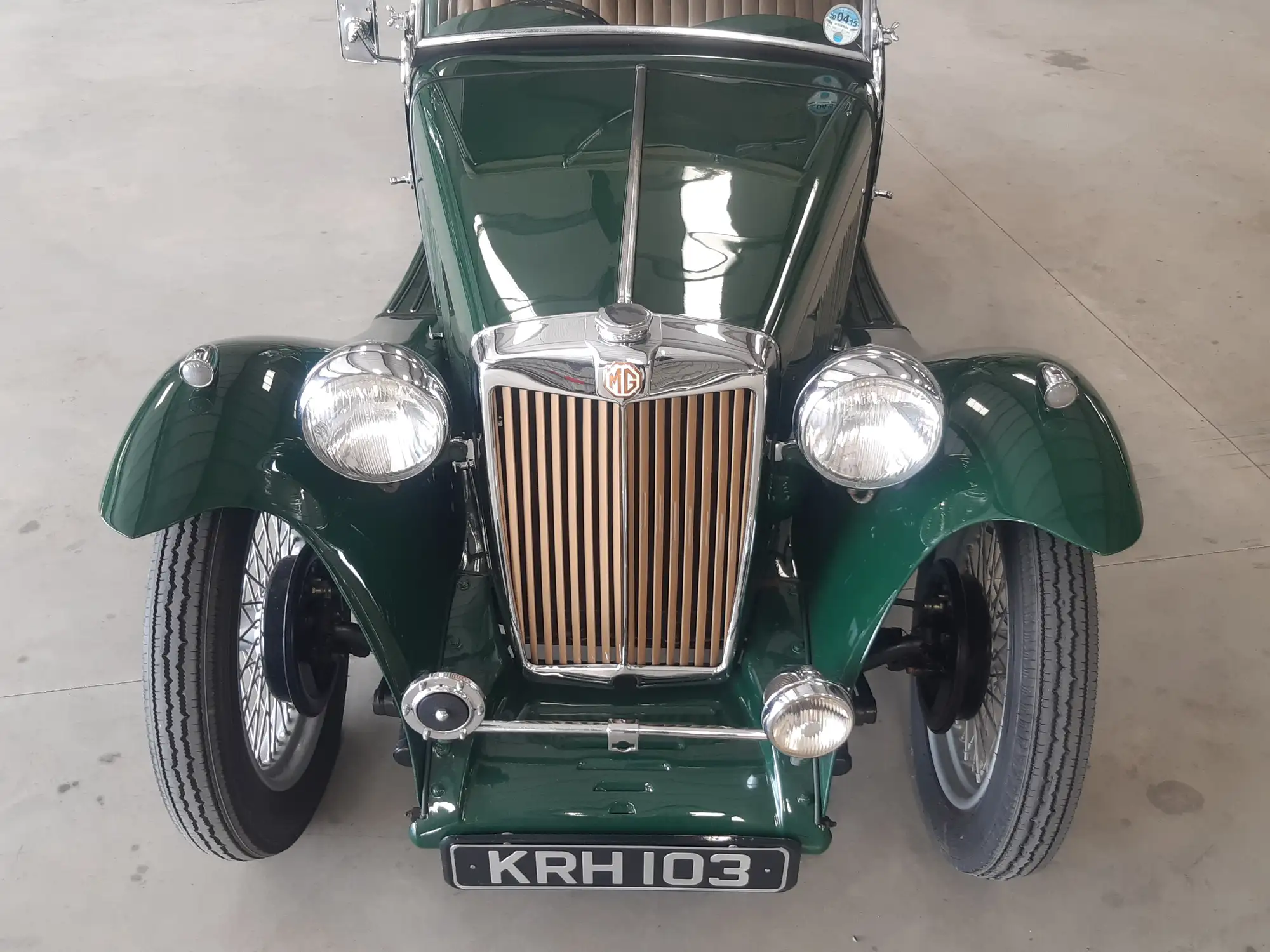 1949 MG TC 1250 Midget-Sold