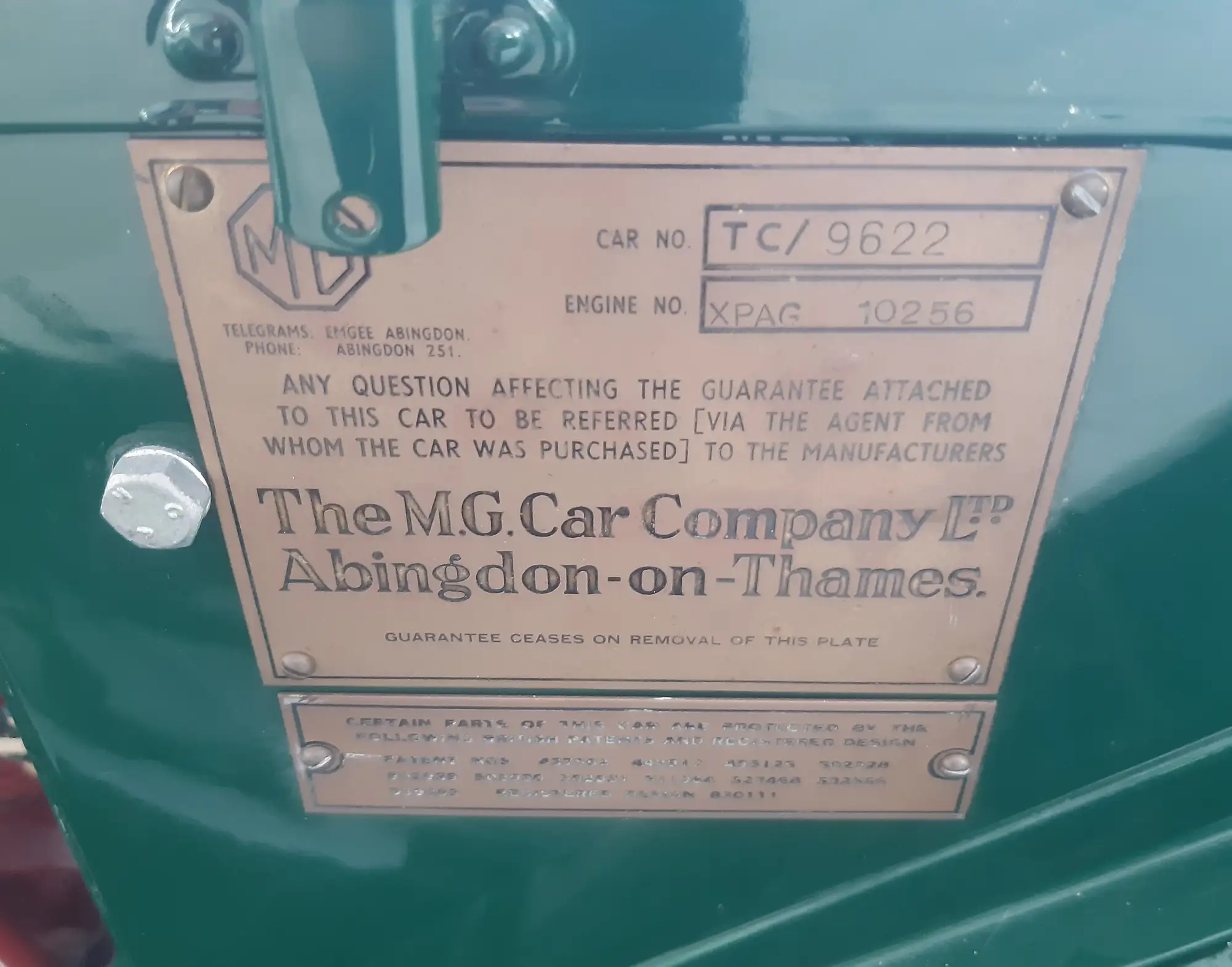 1949 MG TC 1250 Midget-Sold
