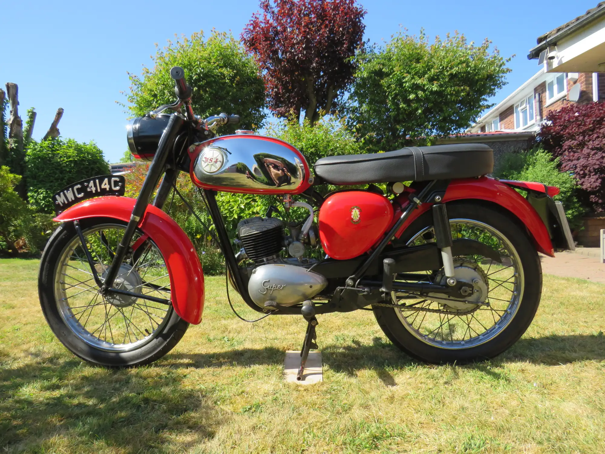 1965 BSA D7 Bantam 173cc-Sold