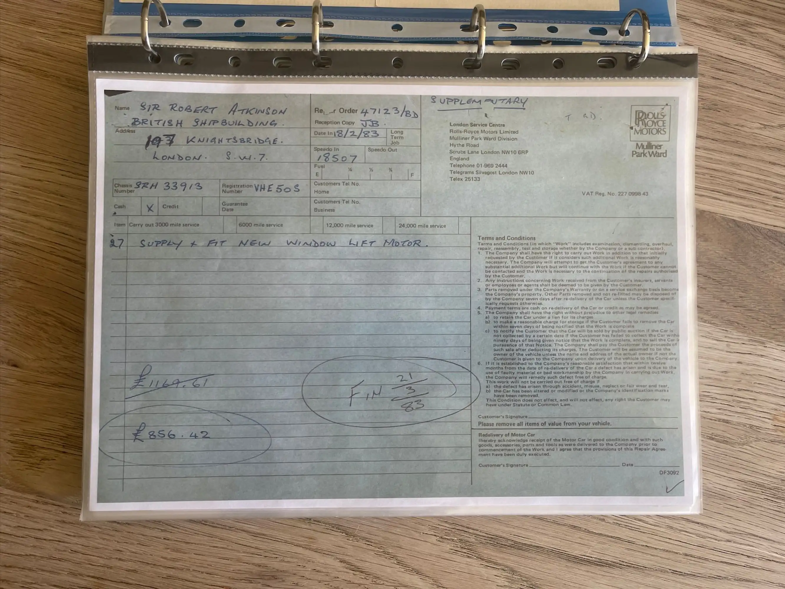 1978 Rolls-Royce Silver Shadow II-Sold