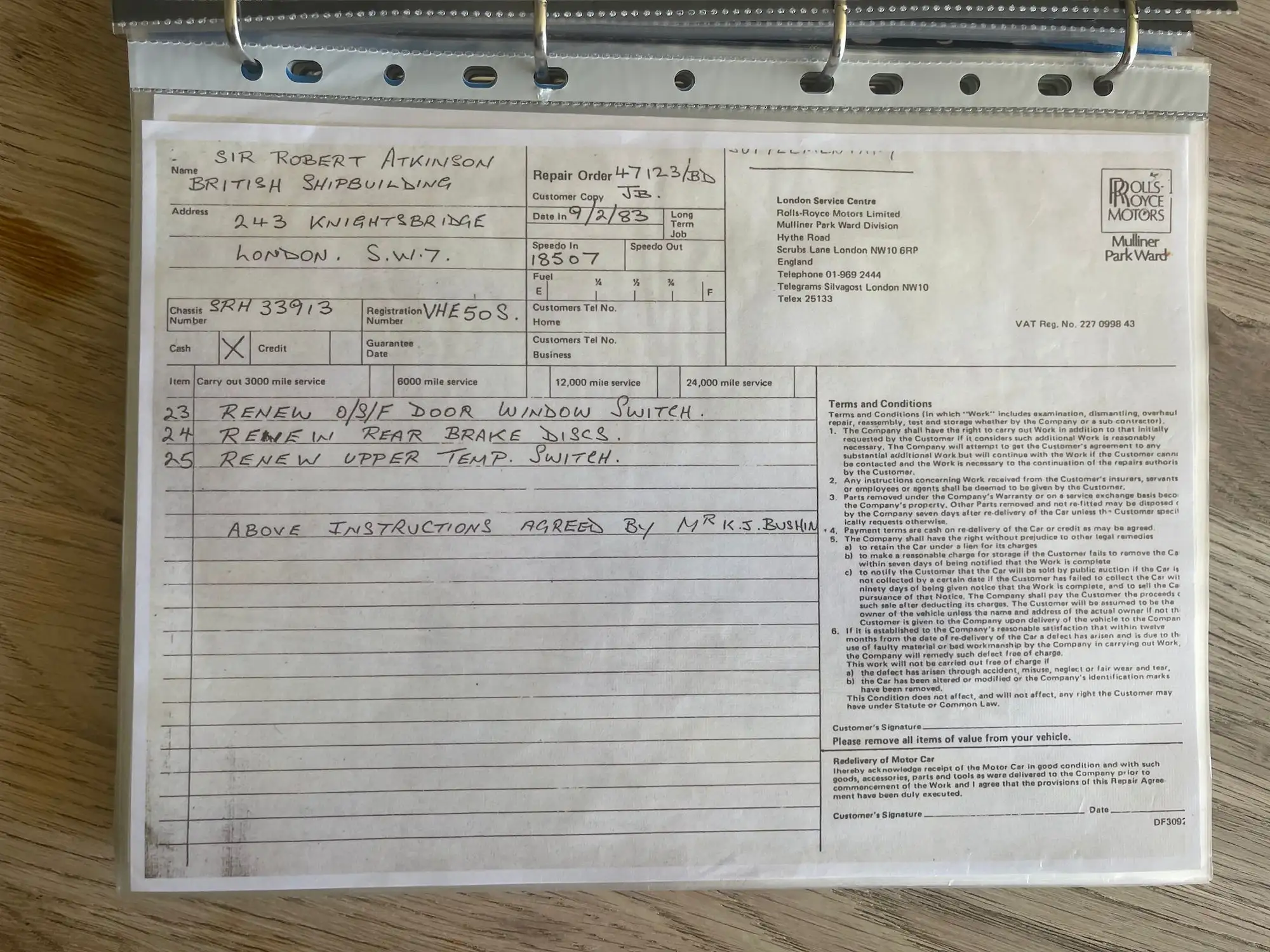 1978 Rolls-Royce Silver Shadow II-Sold