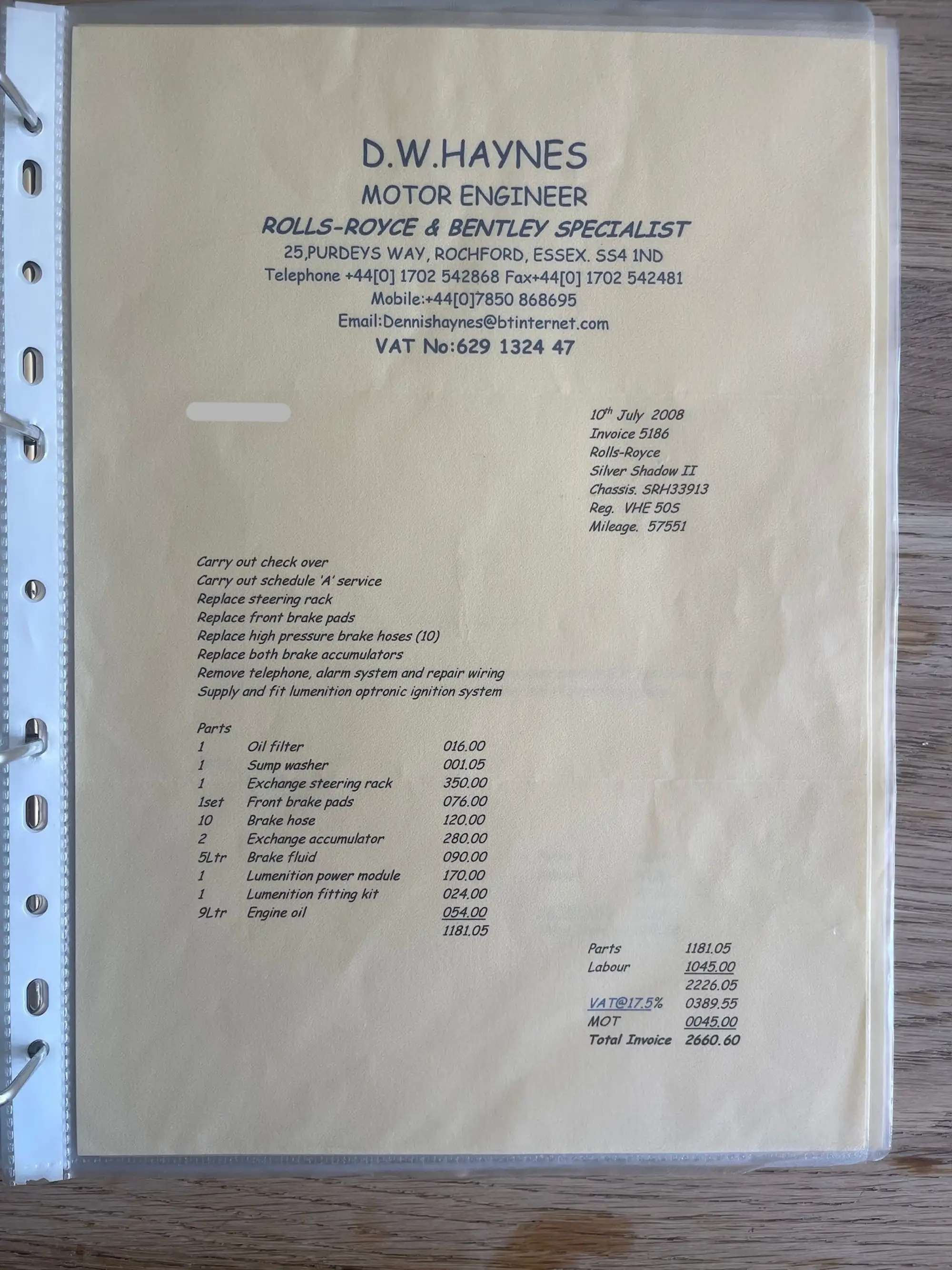 1978 Rolls-Royce Silver Shadow II-Sold