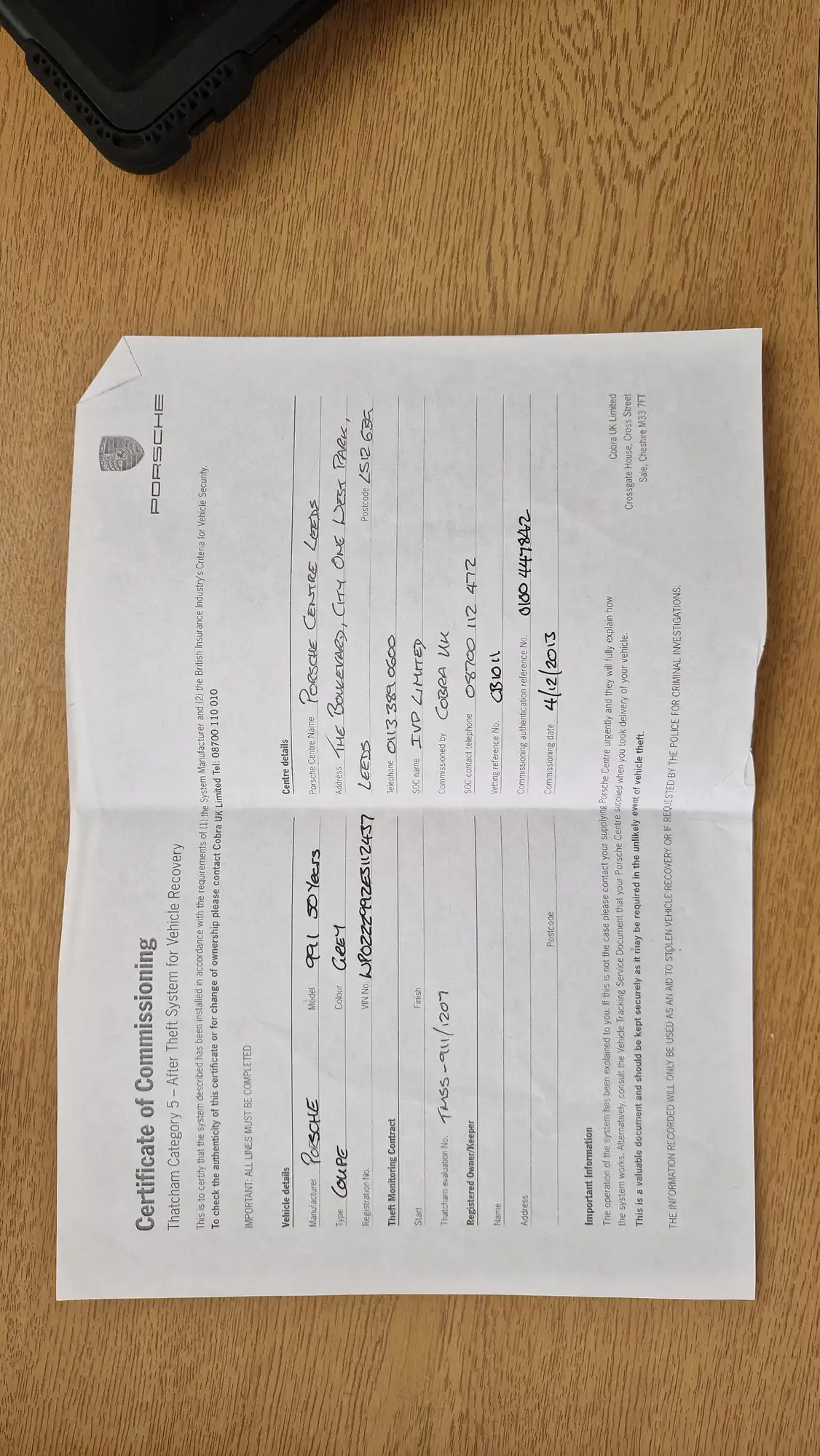 2013 Porsche 911 50th Anniversary (Manual) - 5,213 Miles-For Sale