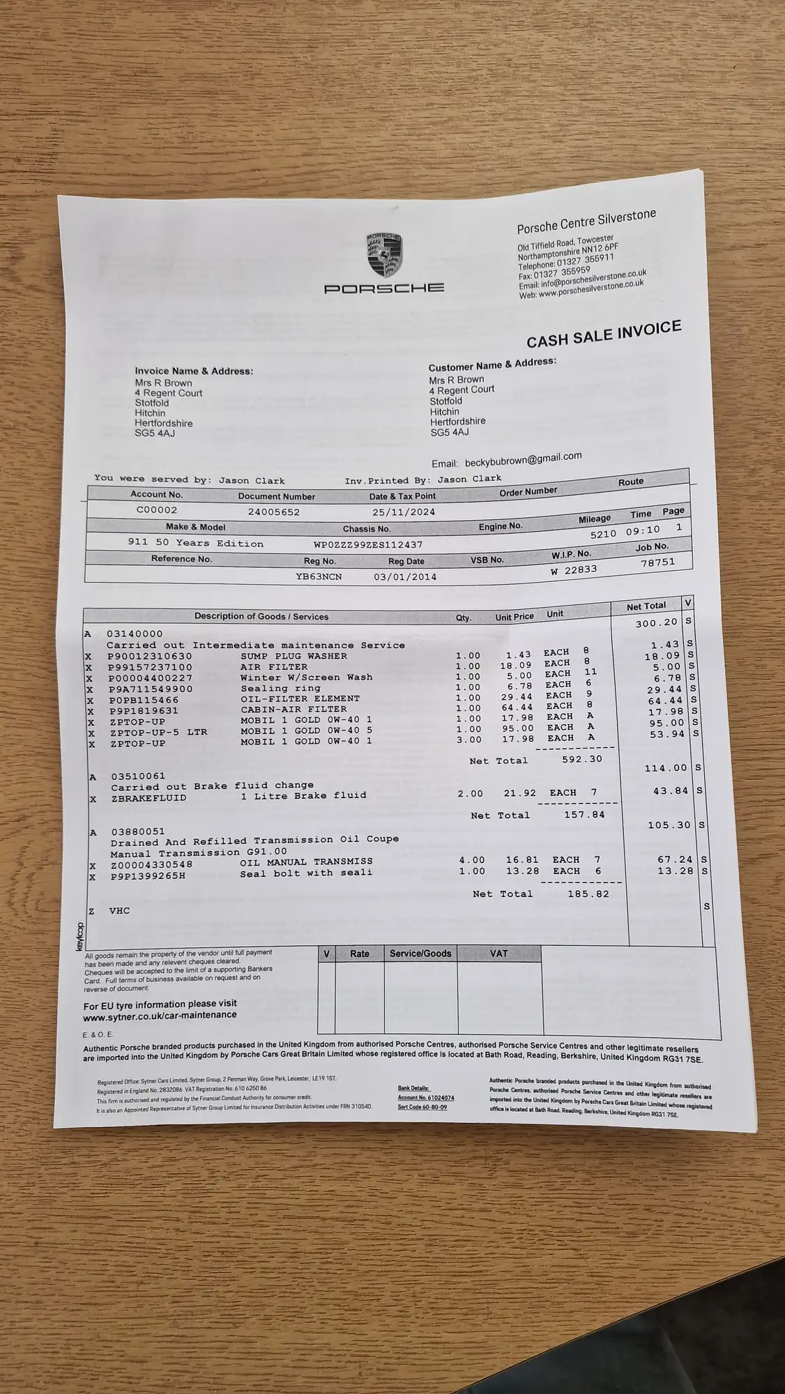 2013 Porsche 911 50th Anniversary (Manual) - 5,213 Miles-For Sale