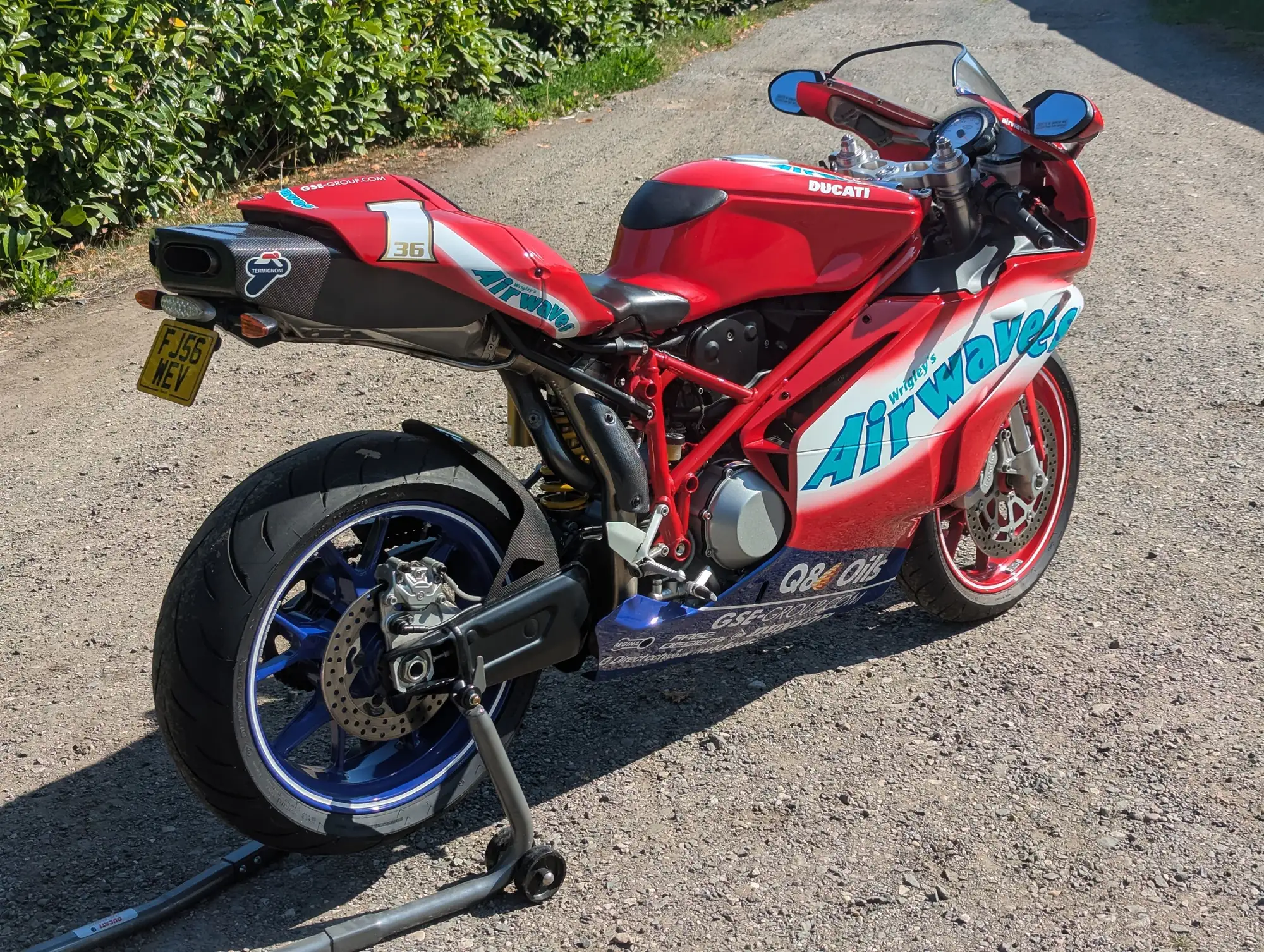 2006 Ducati 749 "Airwaves" 748cc-Sold
