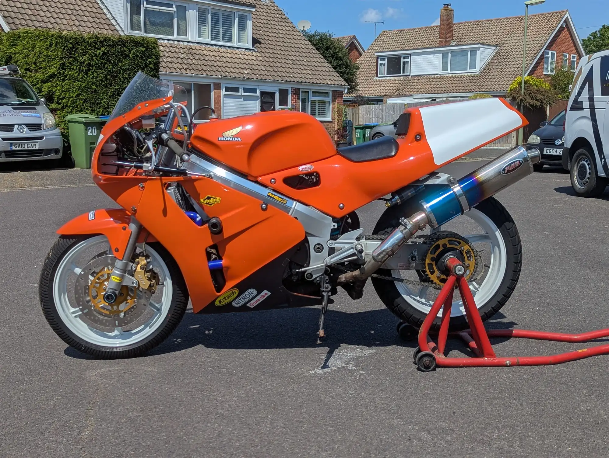1991 Honda VFR400R NC30 track bike 399cc-For Sale