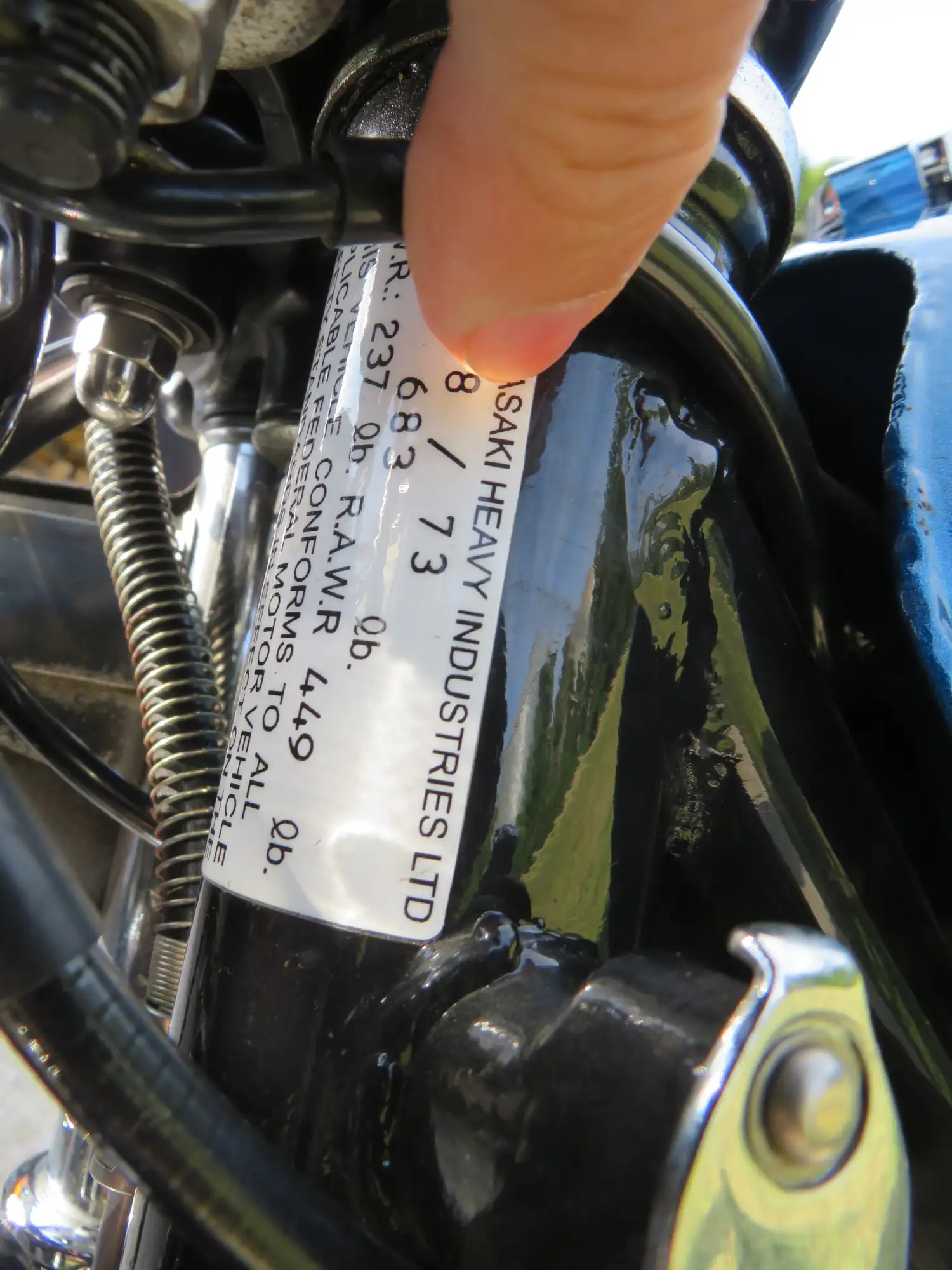 1973 Kawasaki S3 400 398cc-Sold