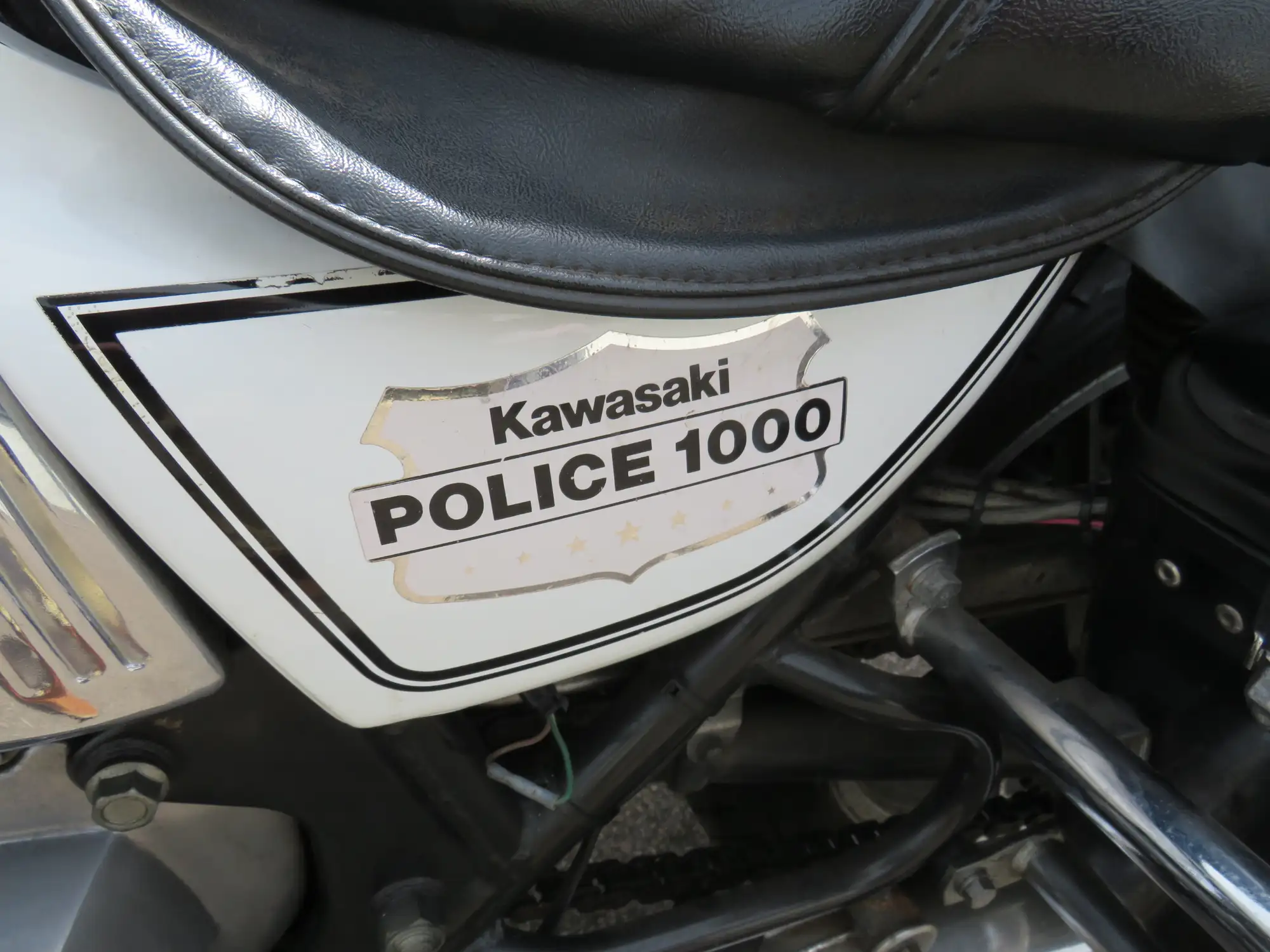 1992 Kawasaki KZ1000P Police bike 998cc-Sold
