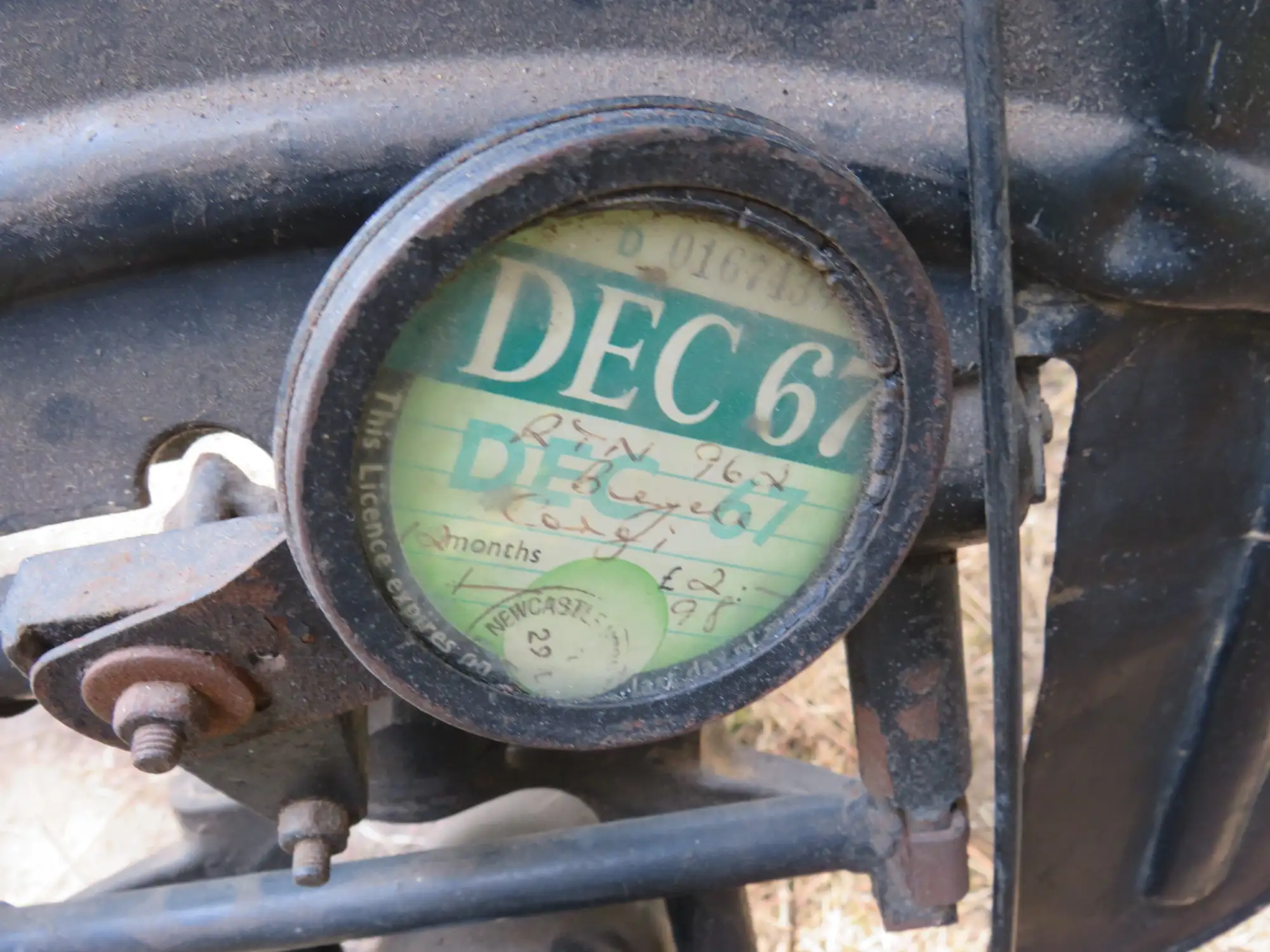 1953 Brockhouse Corgi 98cc-Sold