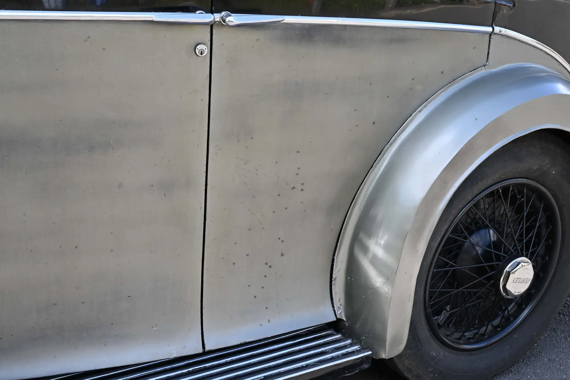 1938 Bentley 4 1/4 Litre Park Ward Pillarless Saloon-Sold