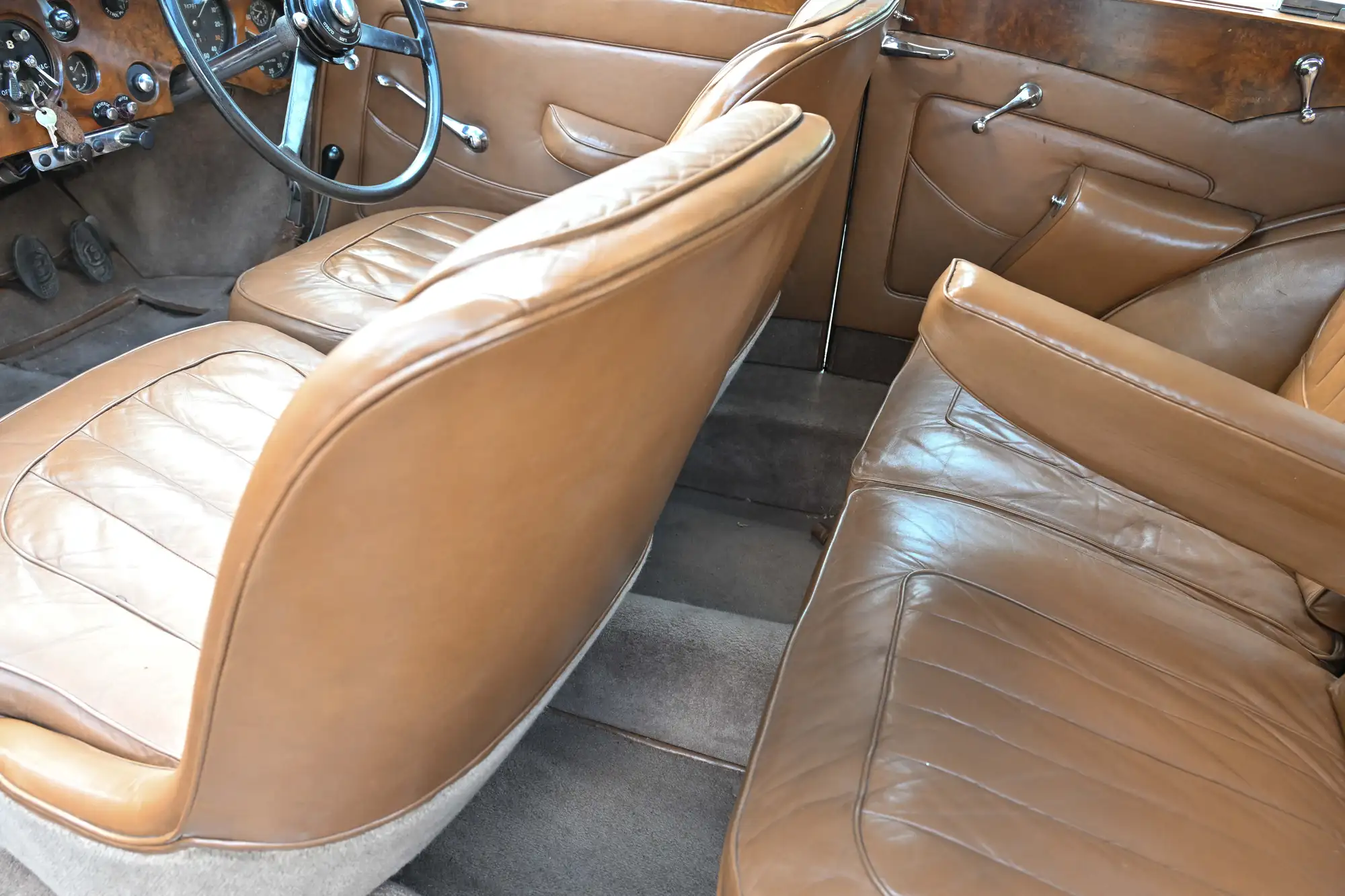 1938 Bentley 4 1/4 Litre Park Ward Pillarless Saloon-Sold