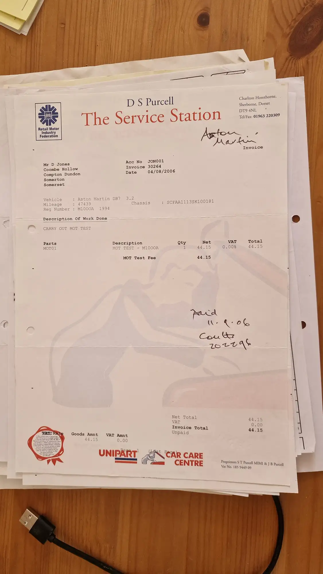 1995 Aston Martin DB7 - Manual-Sold
