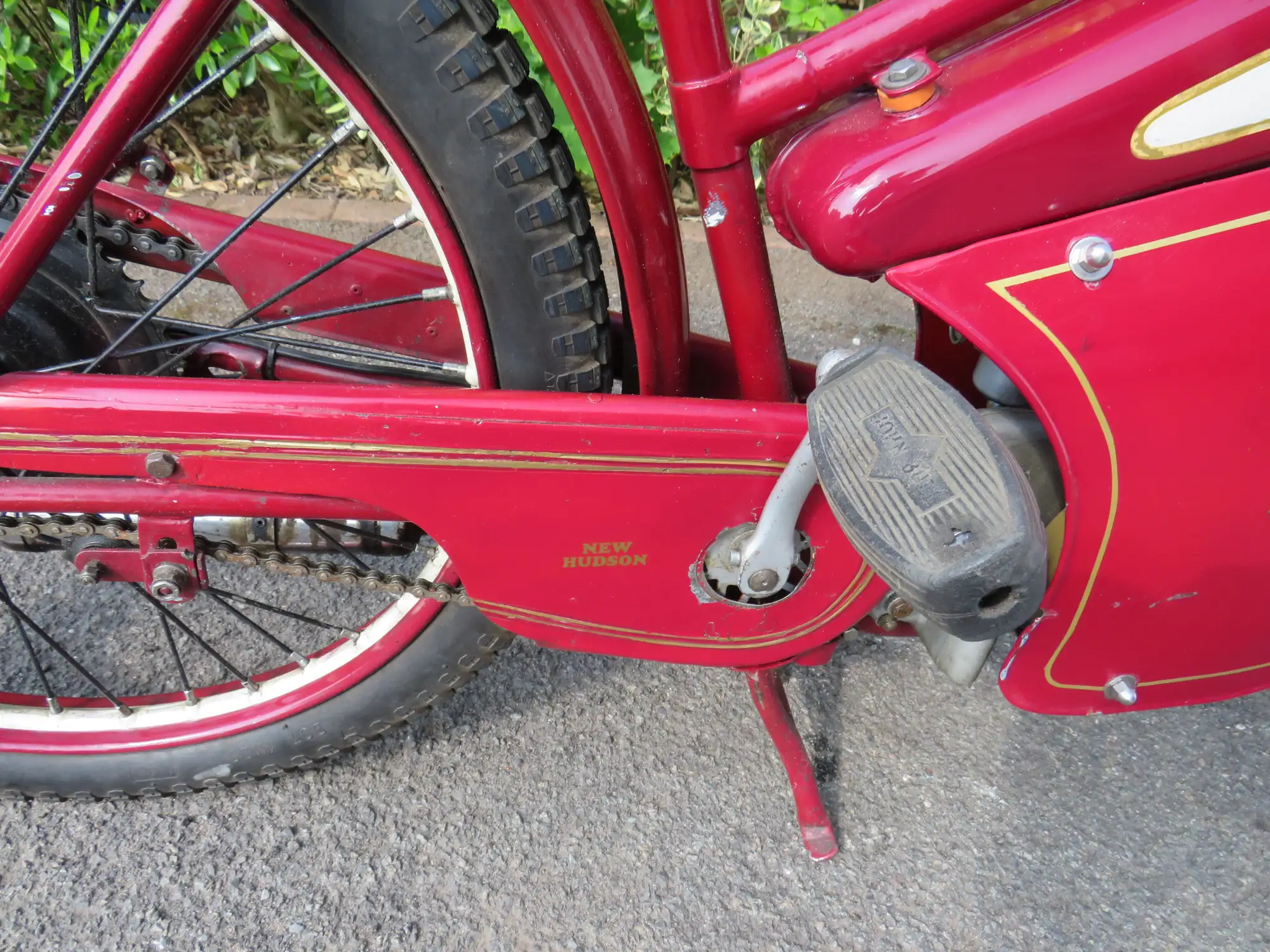 1955 New Hudson 2F Autocycle 98cc-Sold