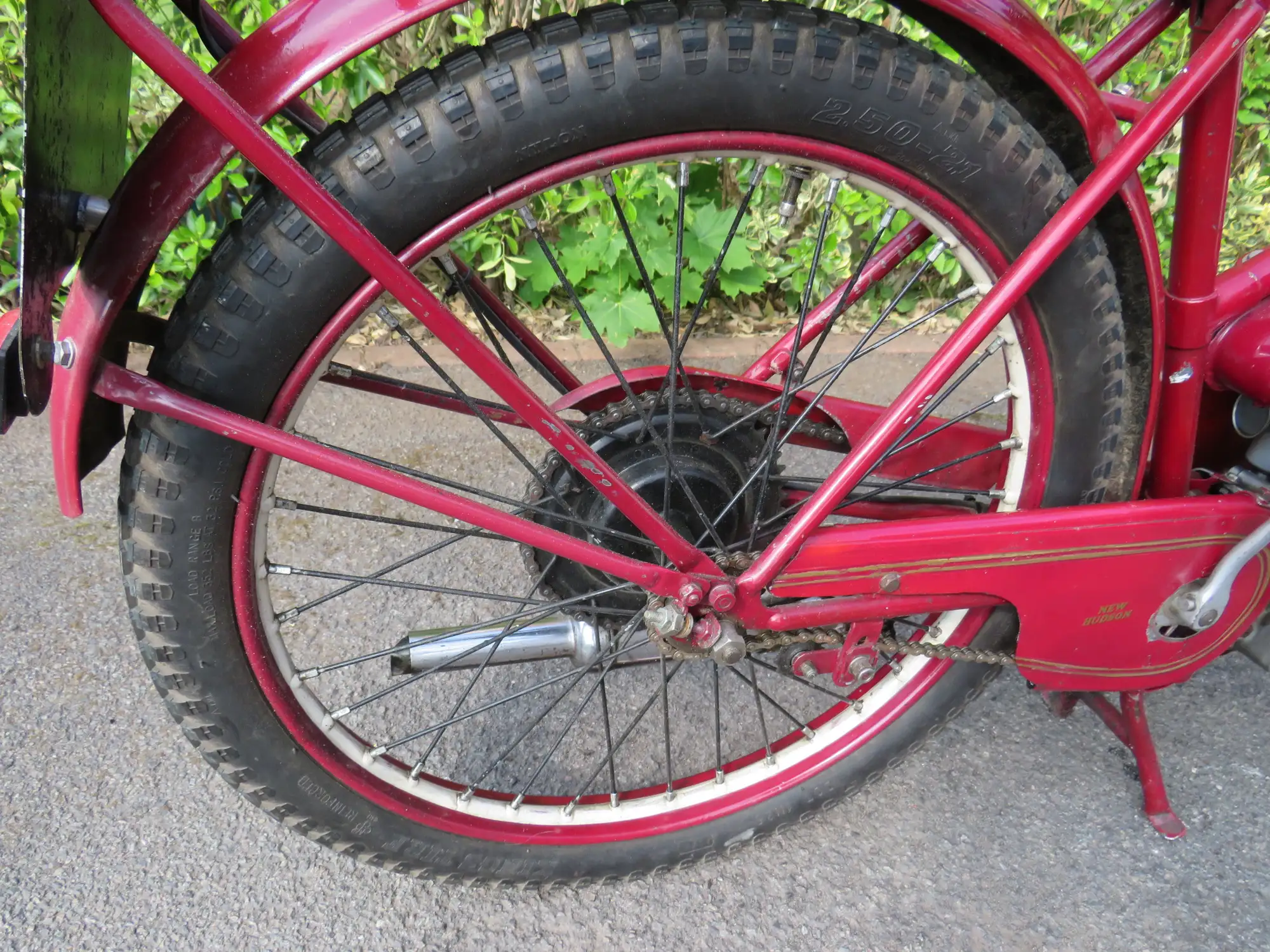 1955 New Hudson 2F Autocycle 98cc-Sold