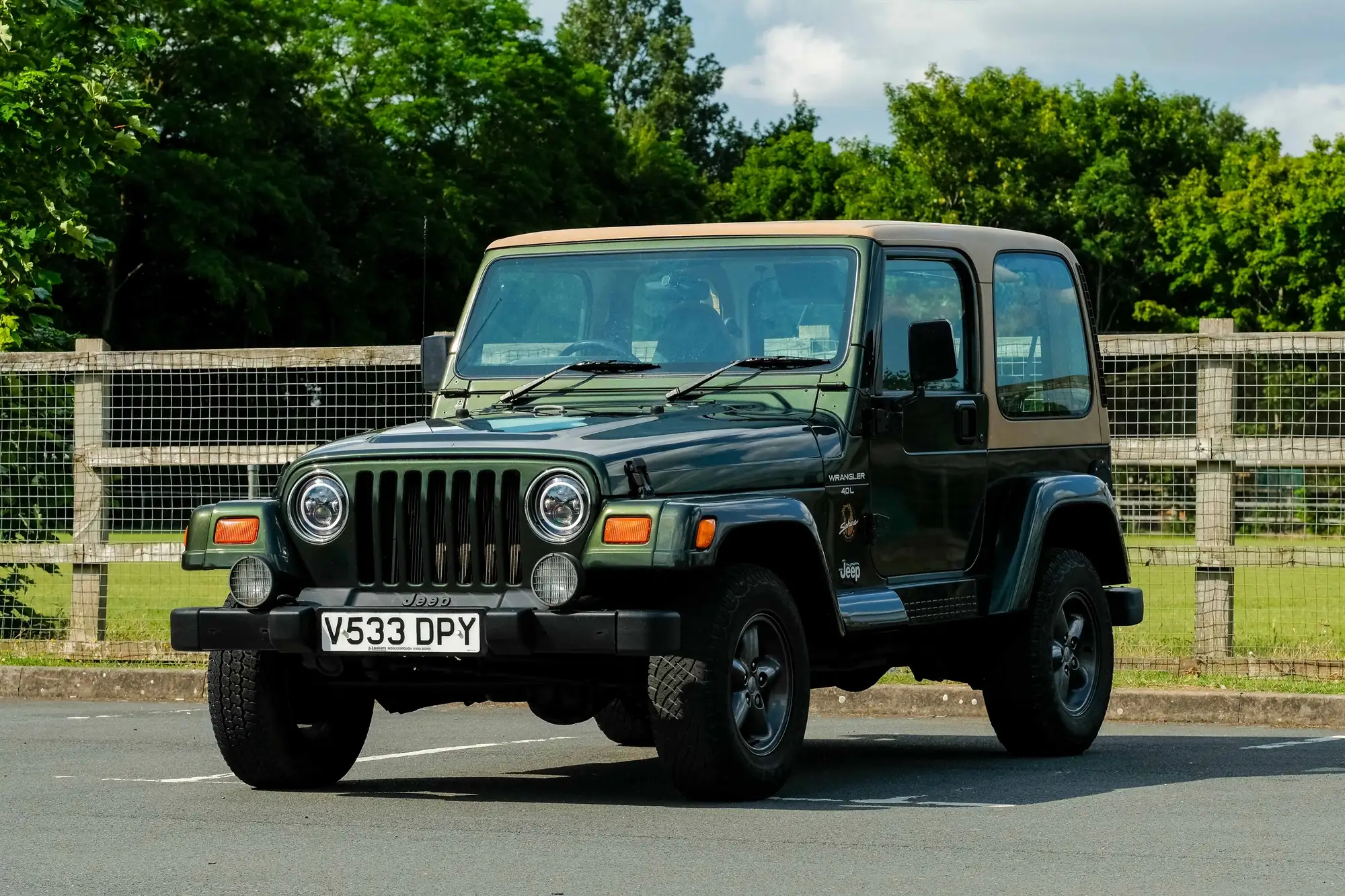 2001 Jeep Wrangler Sahara Manual-Sold