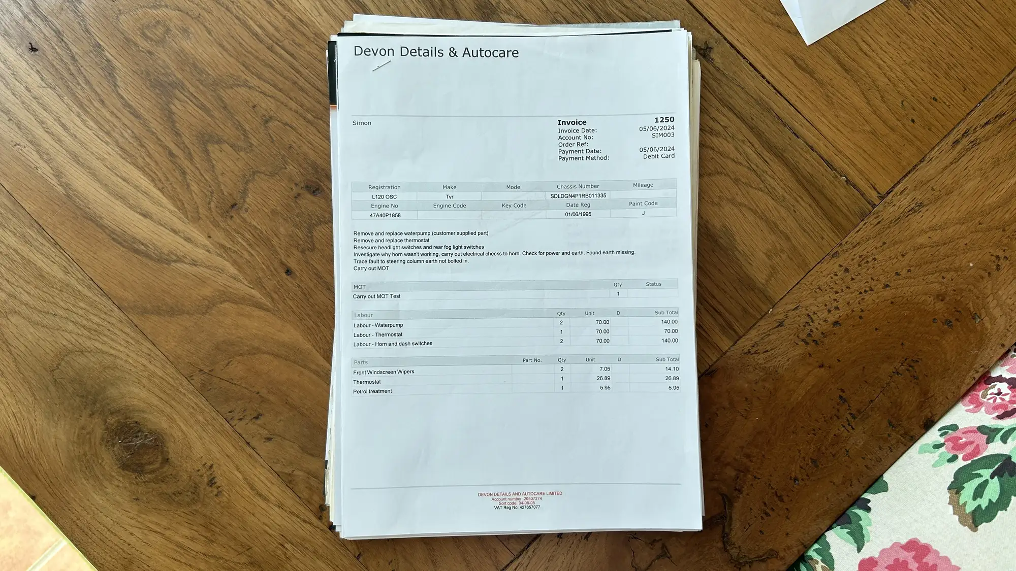 1994 TVR Griffith 400-Sold