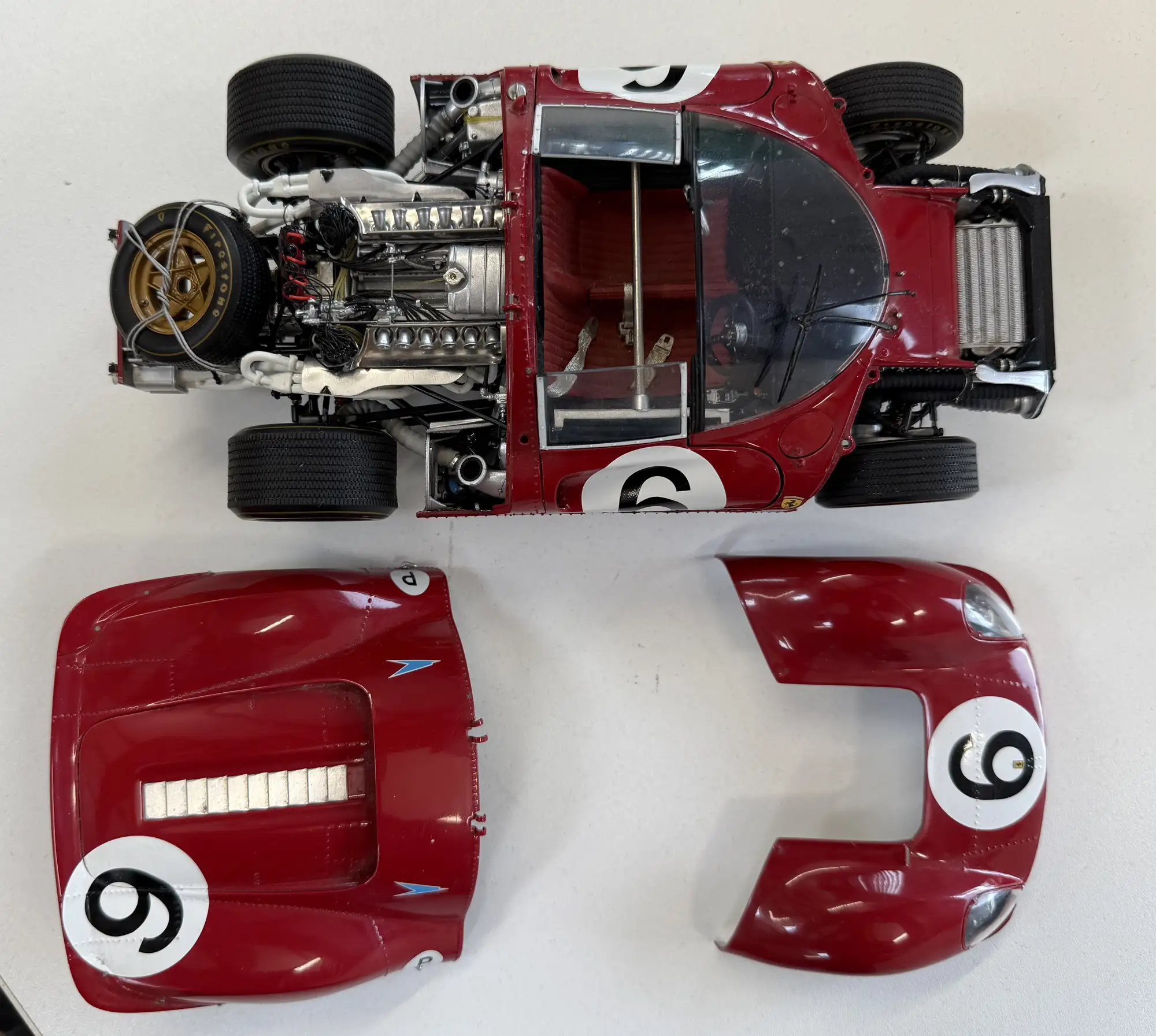 Ferrari 330 P4 Spyder 1:18 Scale Model by GMP-Sold