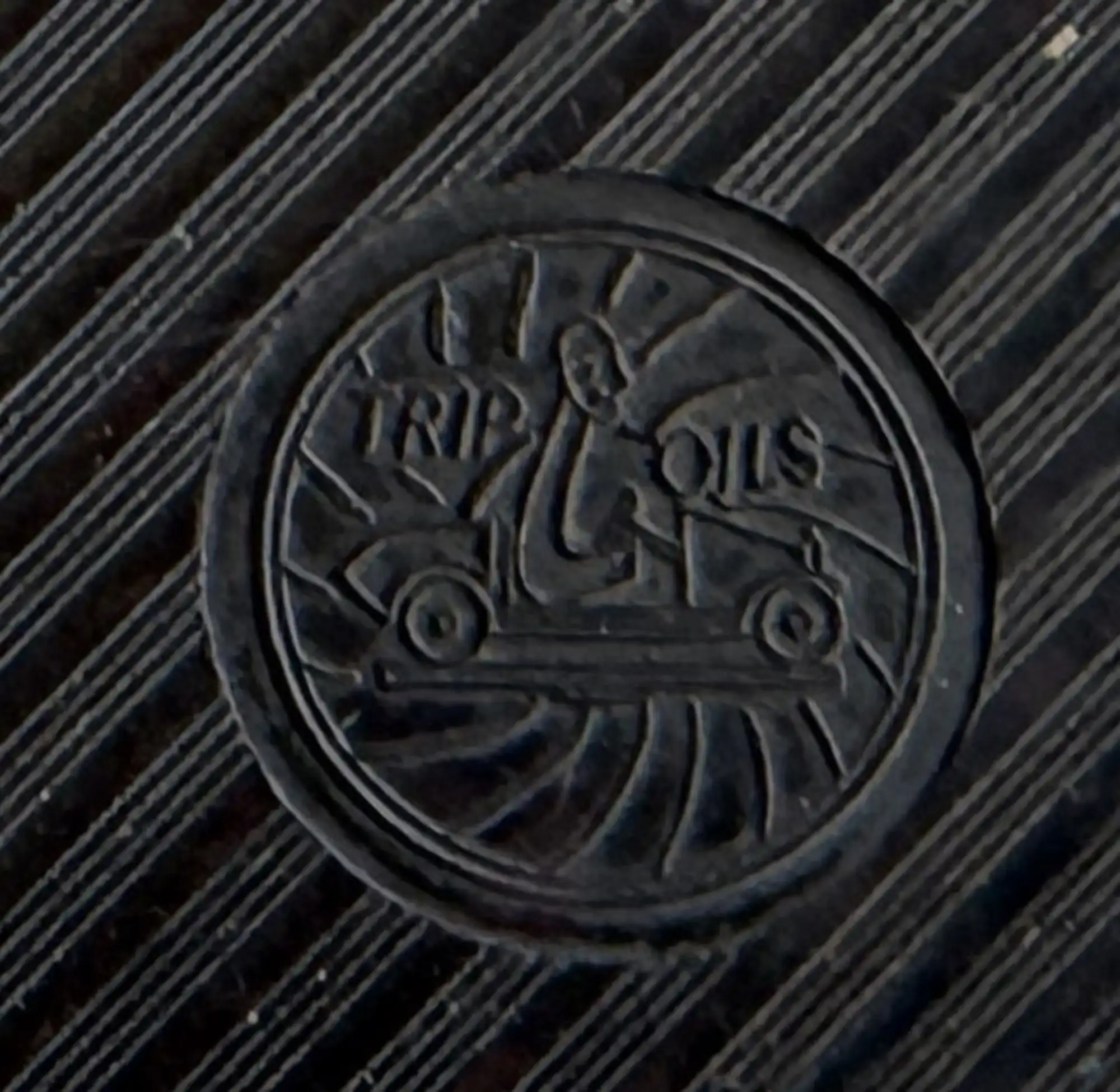 1930 Brown Bakelite Countertop Ashtray-For Sale