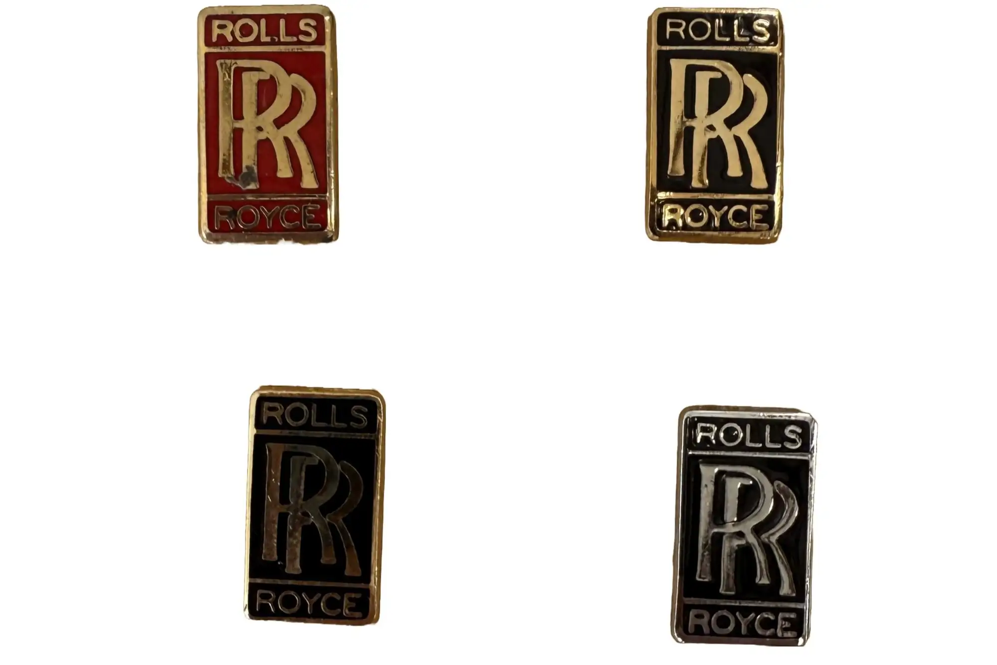 A Set Of Four Rolls-Royce Lapel Badges-For Sale
