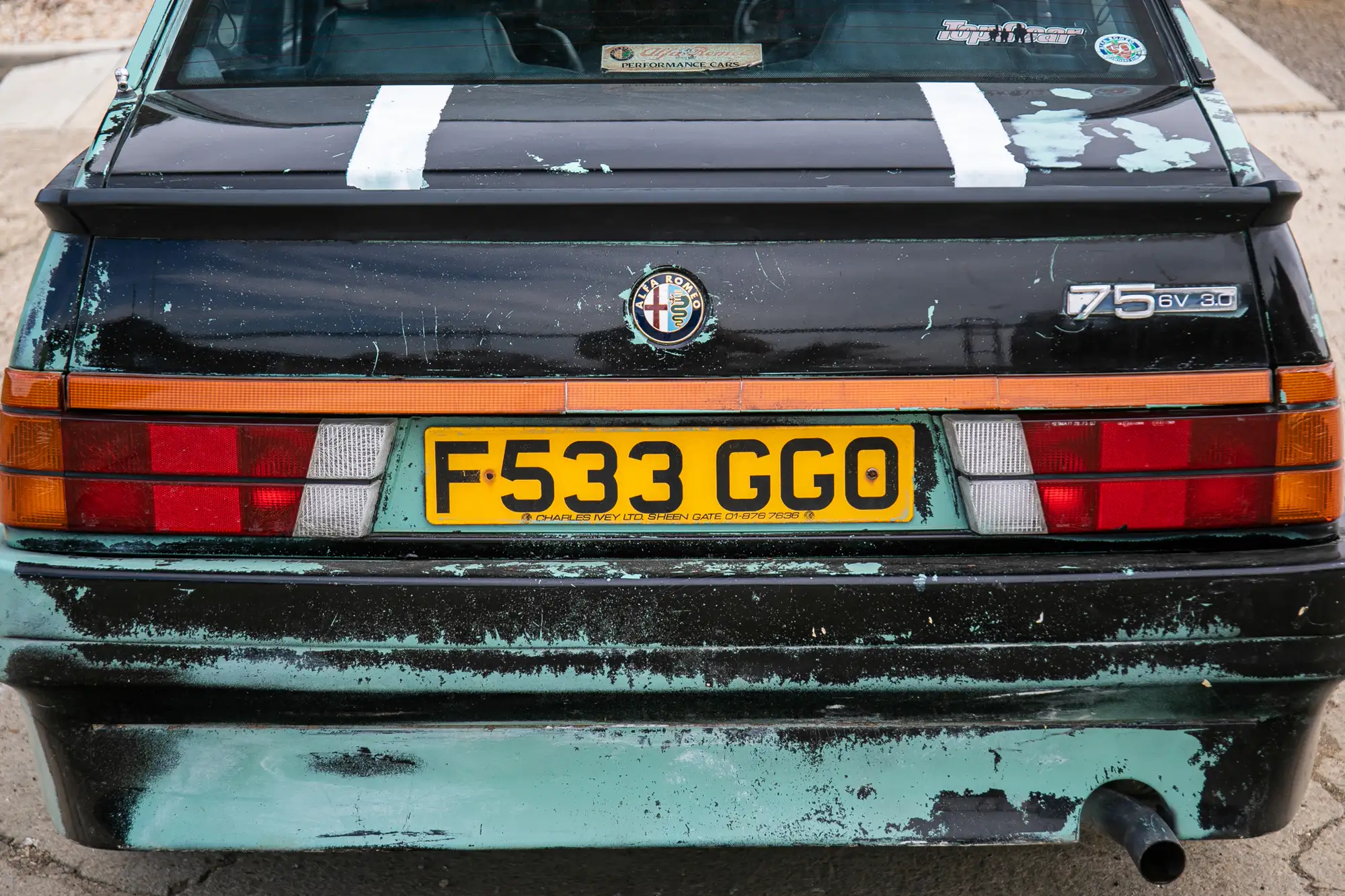 1989 Alfa Romeo 75 V6 3.0 Veloce - Ex-Top Gear car Driven by-Sold
