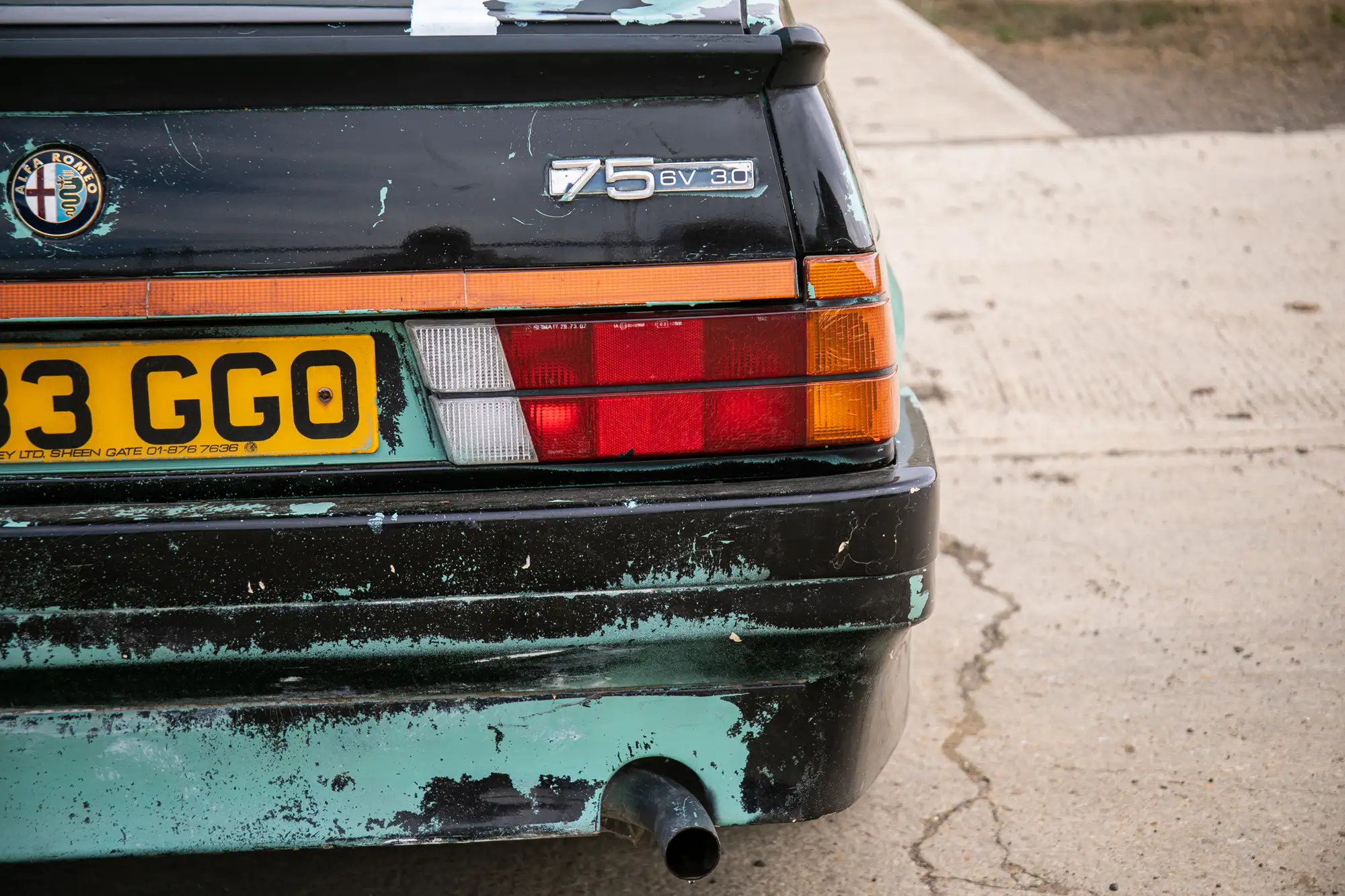1989 Alfa Romeo 75 V6 3.0 Veloce - Ex-Top Gear car Driven by-Sold