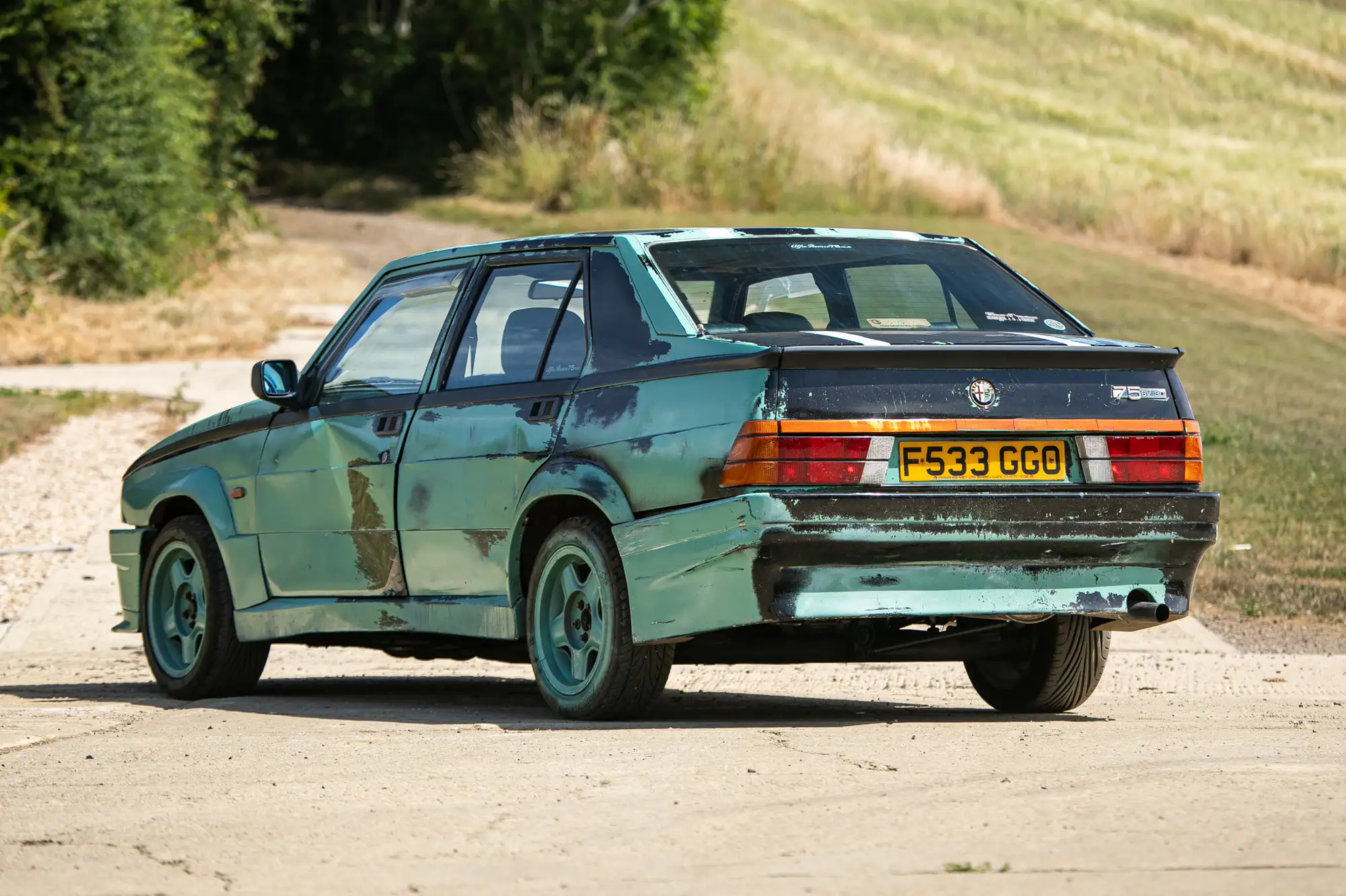 1989 Alfa Romeo 75 V6 3.0 Veloce - Ex-Top Gear car Driven by-Sold