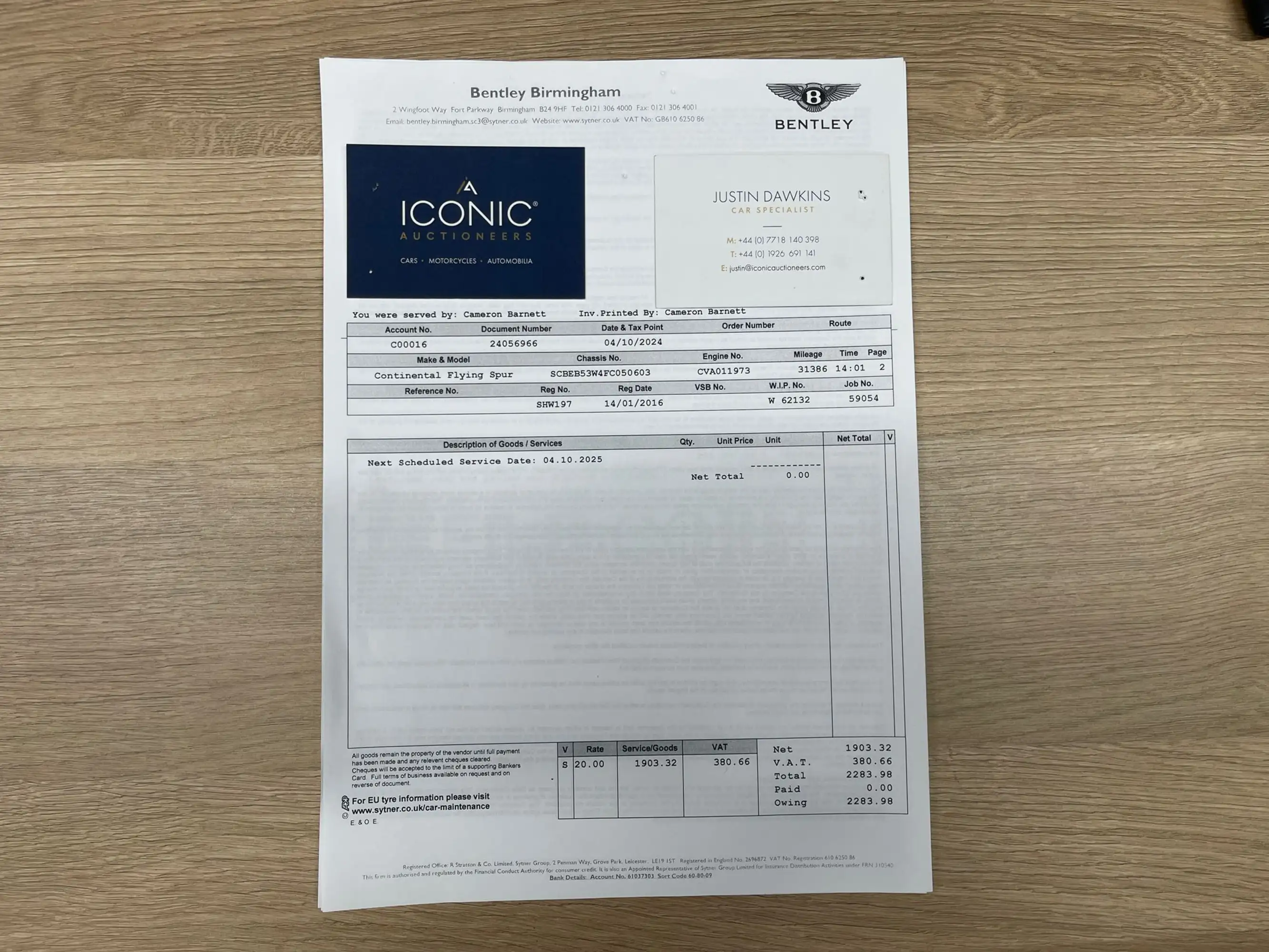 2016 Bentley Flying Spur W12`-For Sale