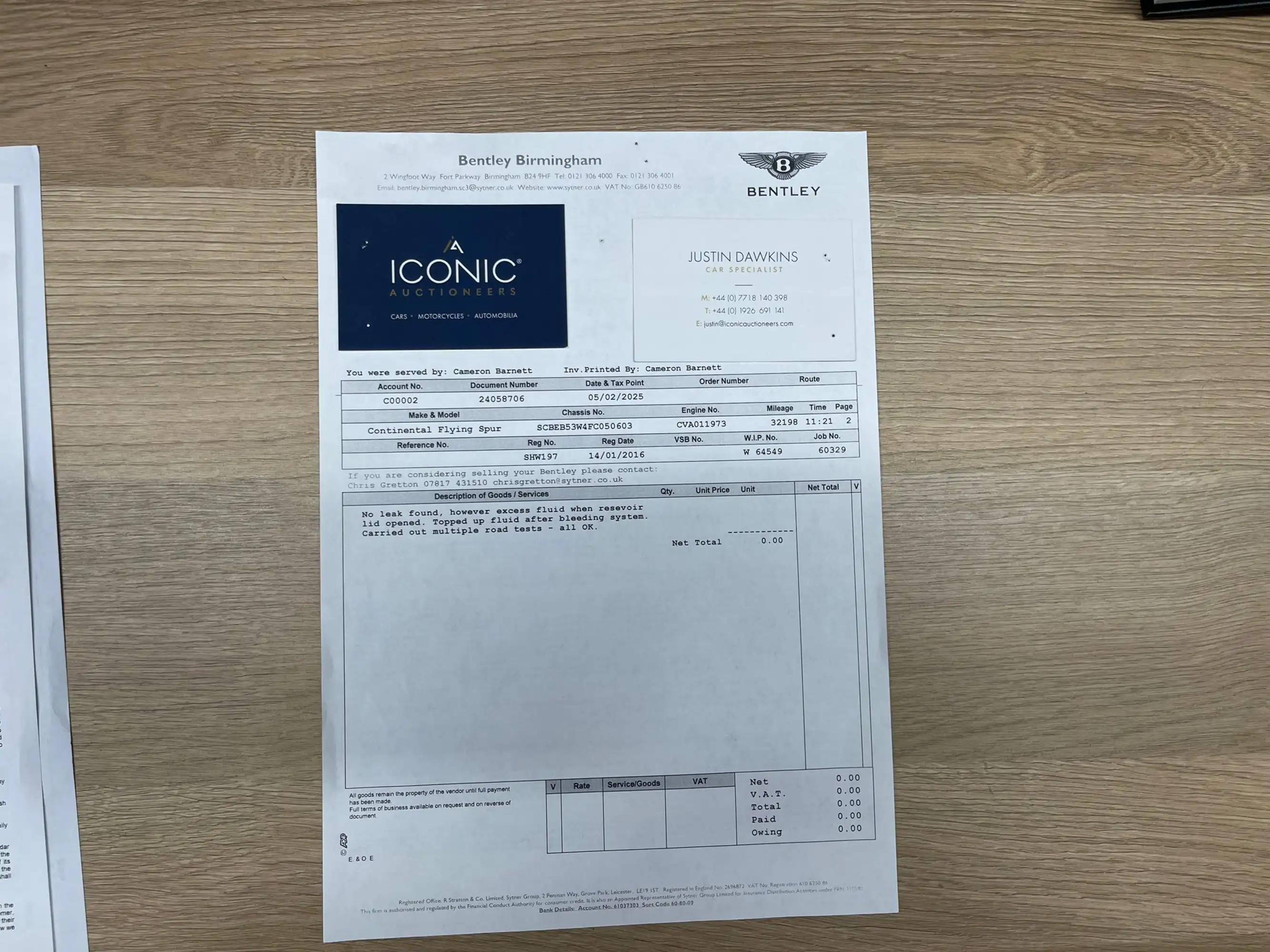 2016 Bentley Flying Spur W12`-For Sale