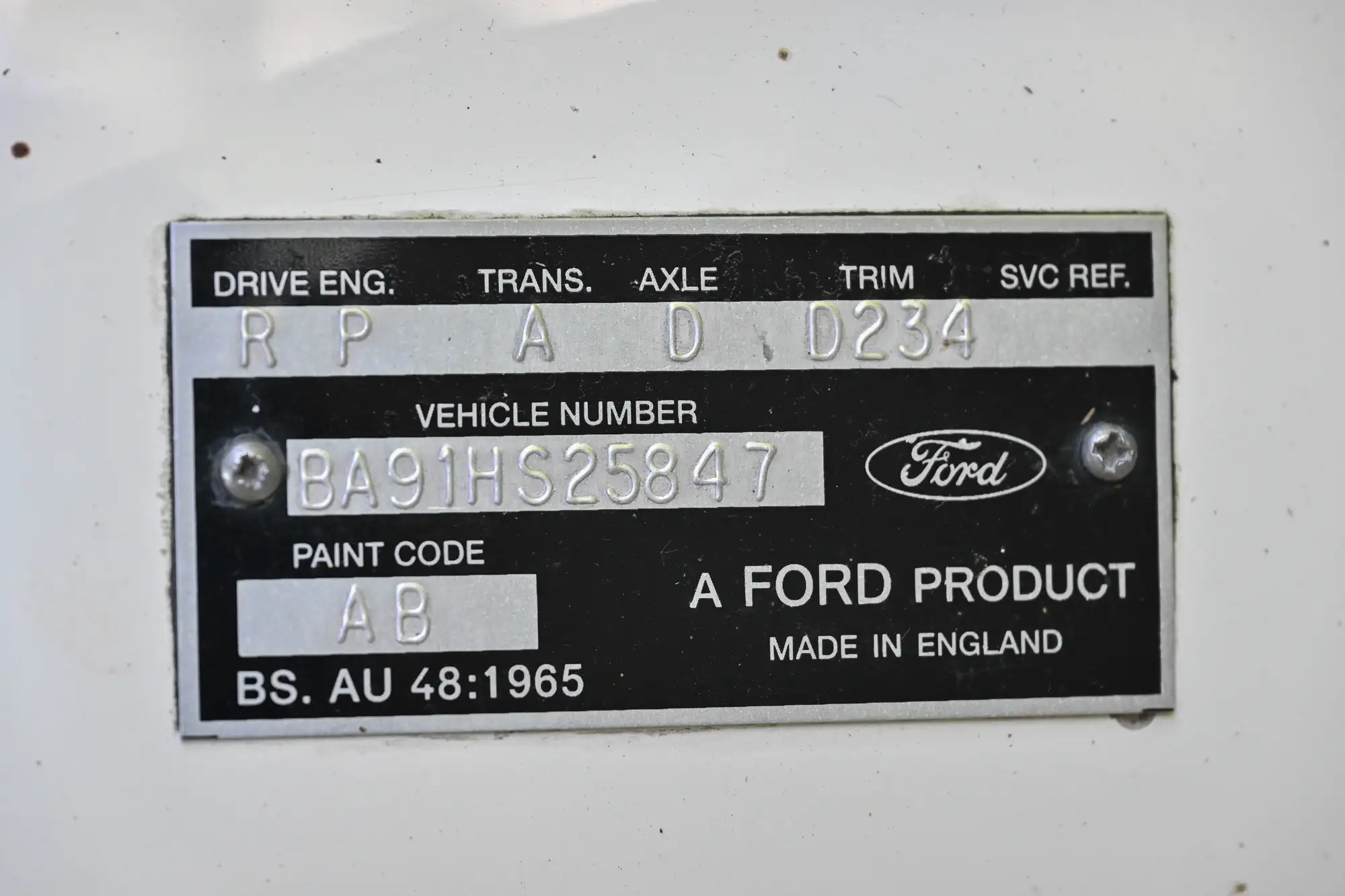 1970 Ford Lotus Cortina MK2-For Sale