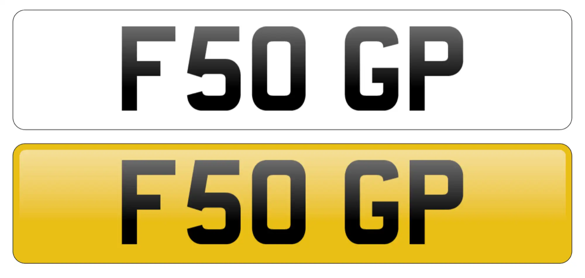 UK Registration Number F5 OGP-For Sale