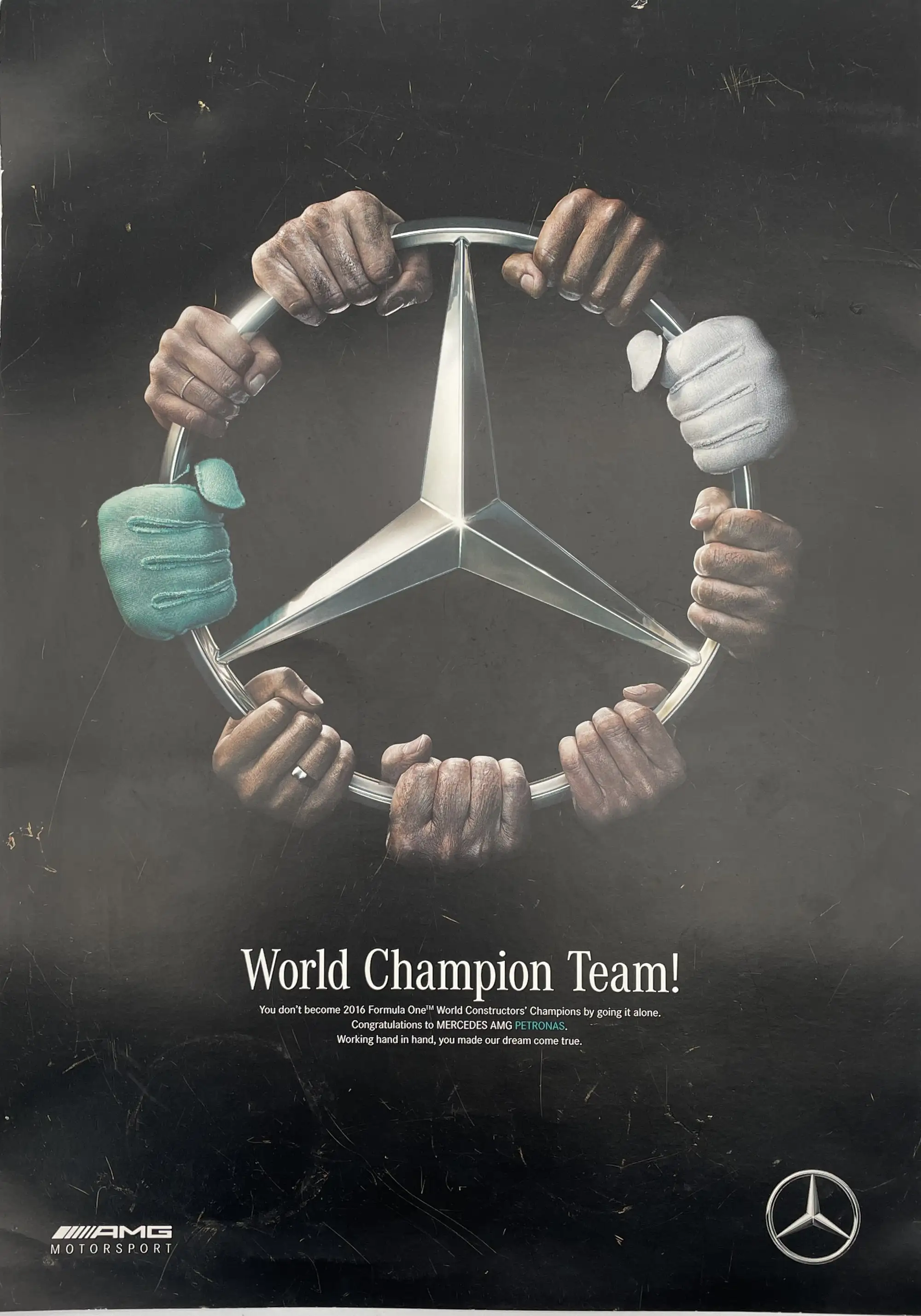 Eclectic Mix of Mercedes AMG Petronas Memerabila From a Seni-For Sale