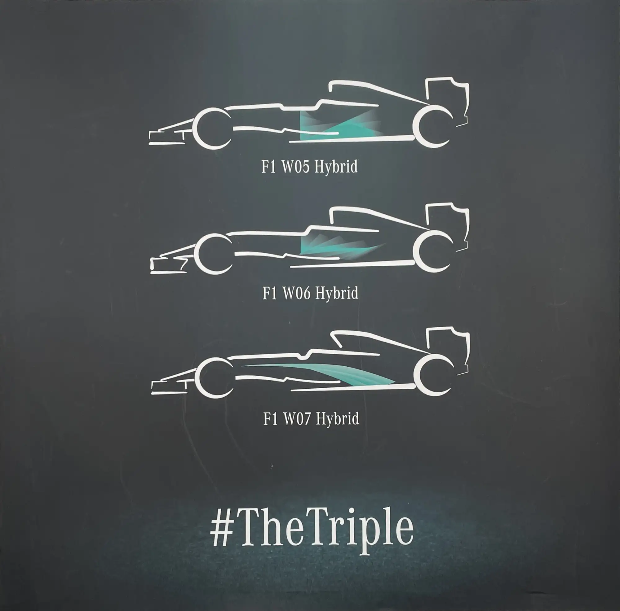 Eclectic Mix of Mercedes AMG Petronas Memerabila From a Seni-For Sale