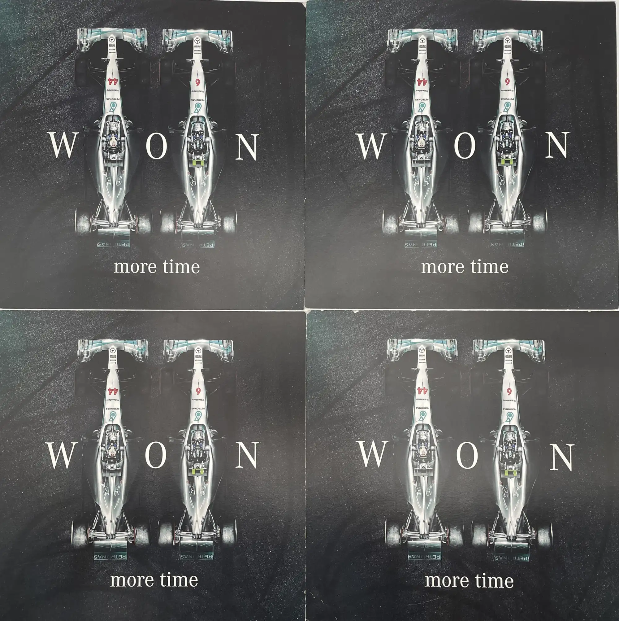 Eclectic Mix of Mercedes AMG Petronas Memerabila From a Seni-For Sale