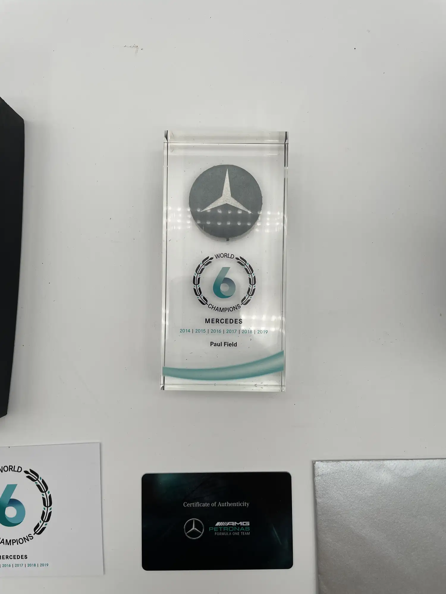 Eclectic Mix of Mercedes AMG Petronas Memerabila From a Seni-For Sale