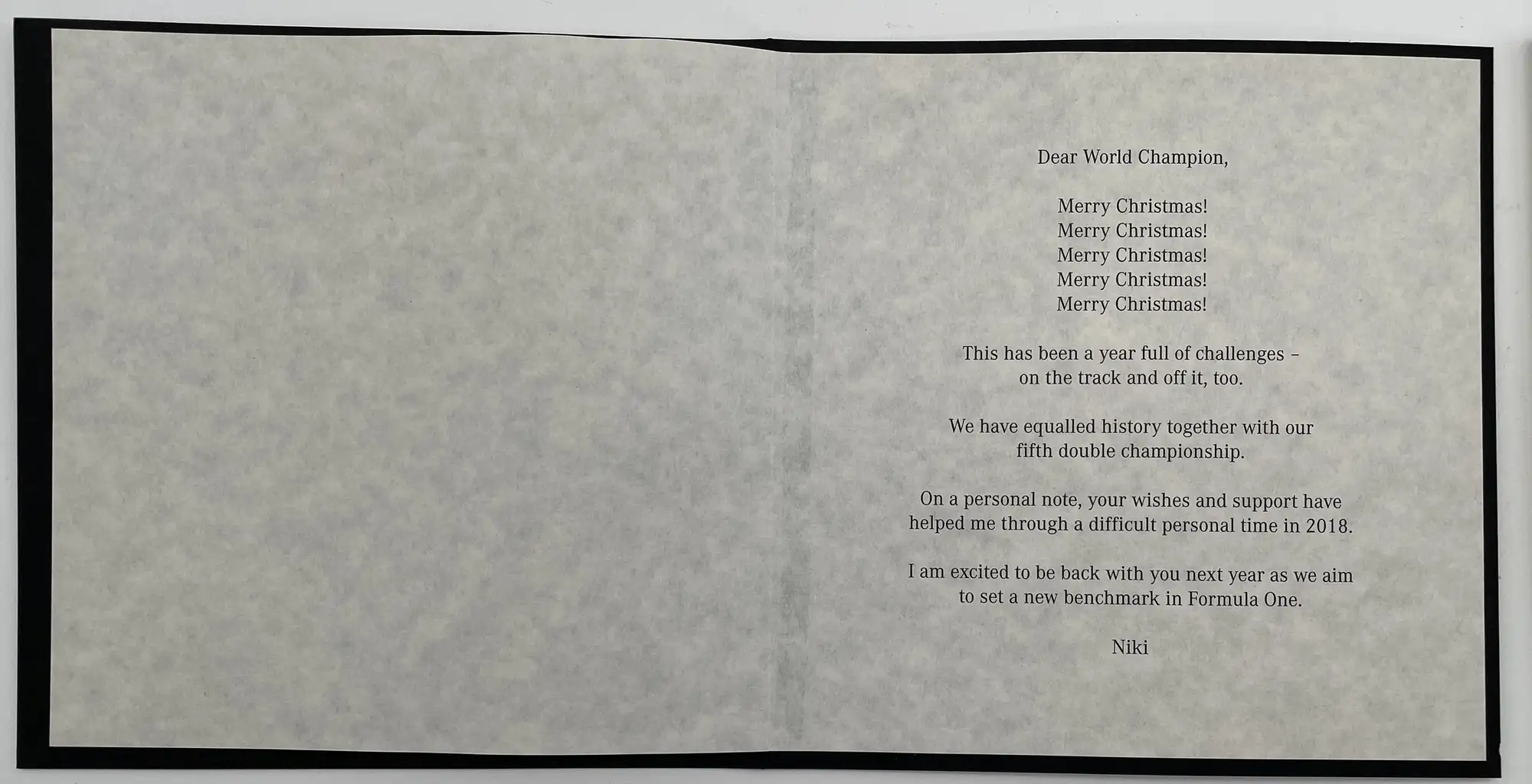 Eclectic Mix of Mercedes AMG Petronas Memerabila From a Seni-For Sale