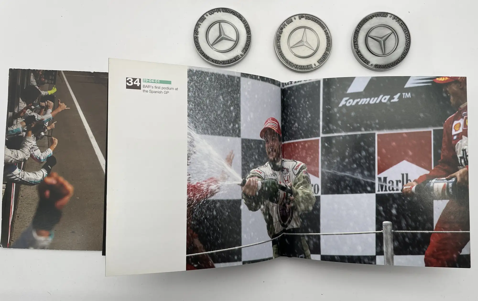 Eclectic Mix of Mercedes AMG Petronas Memerabila From a Seni-For Sale