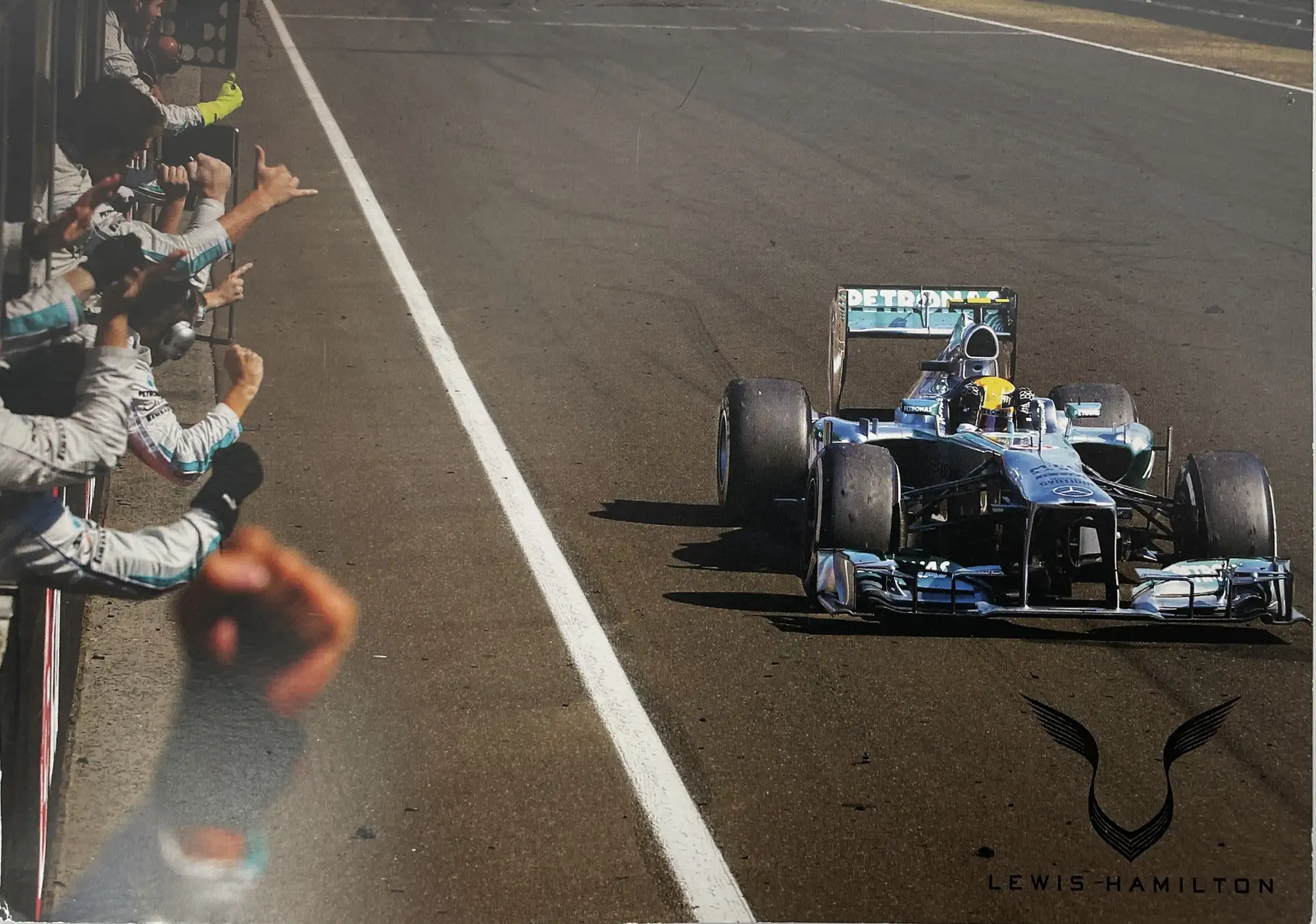 Eclectic Mix of Mercedes AMG Petronas Memerabila From a Seni-For Sale