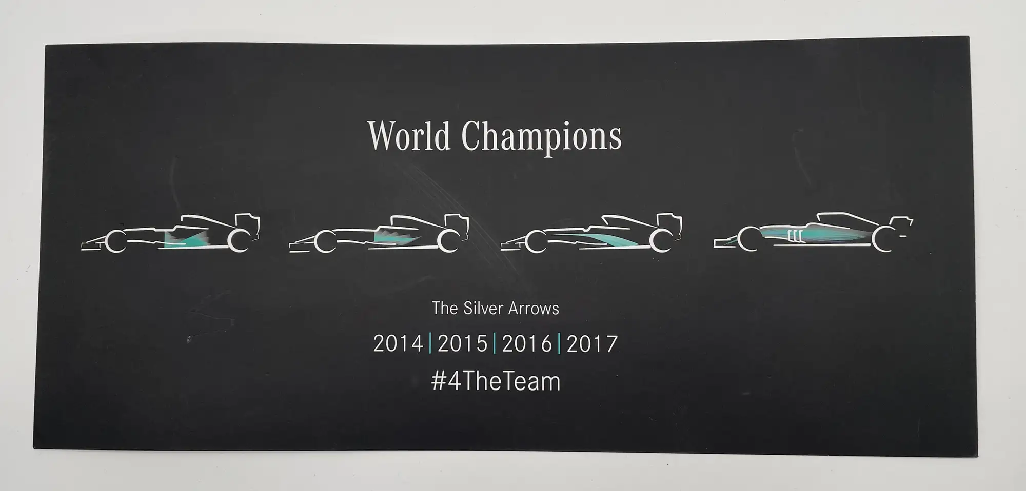 Eclectic Mix of Mercedes AMG Petronas Memerabila From a Seni-For Sale