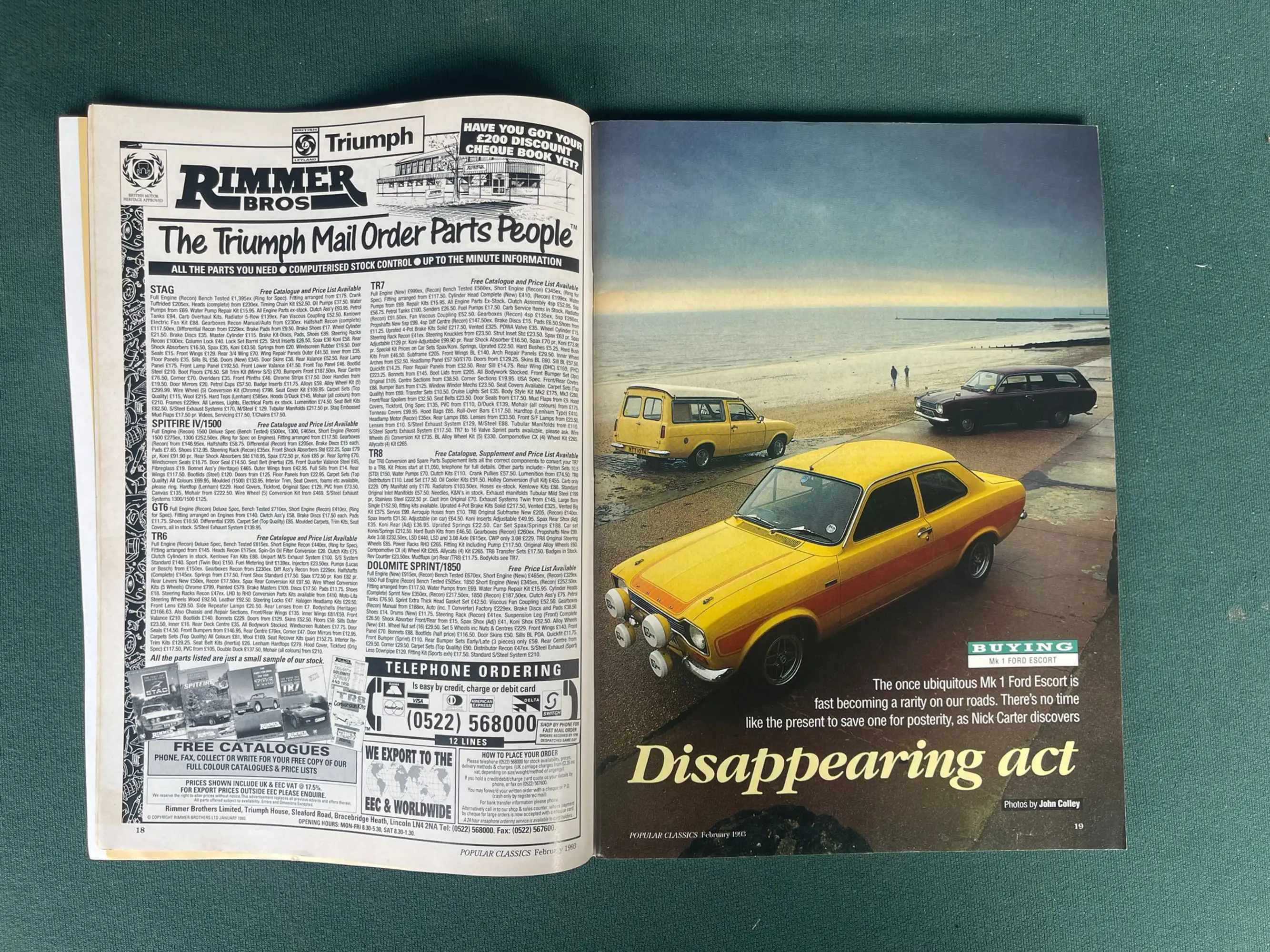 1974 Ford Escort Mk1 RS2000