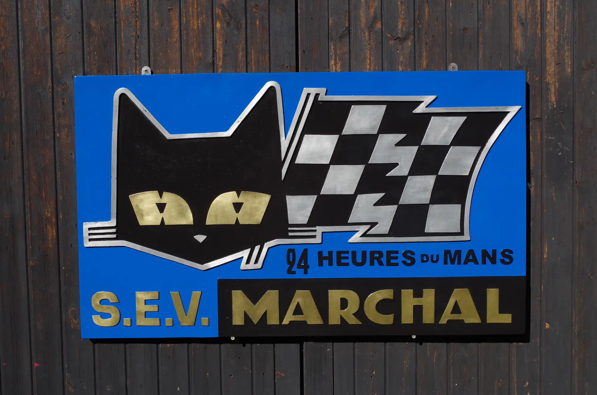 Fibreglass Le Mans Marchal Lamps Advertising Board Homage-For Sale